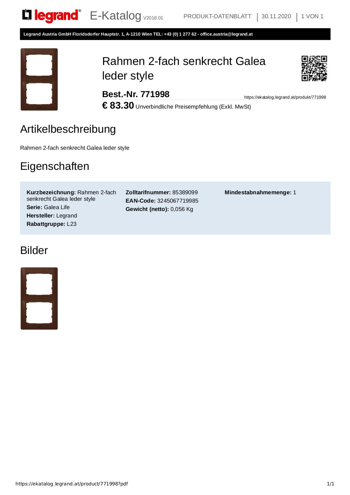 Legrand 771998 User Manual - ManualMachine.com