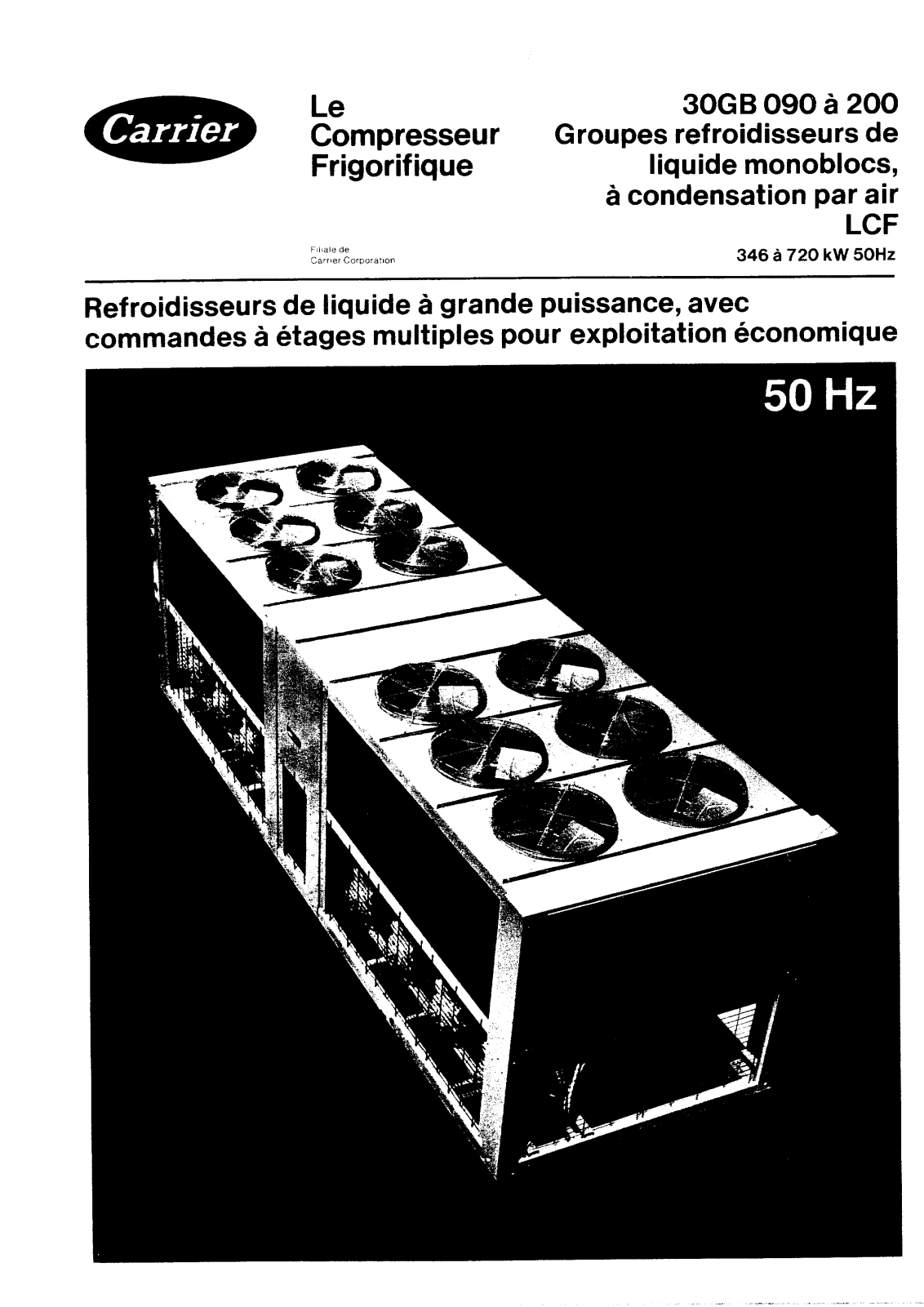 Carrier 30GB090-200DOC User Manual