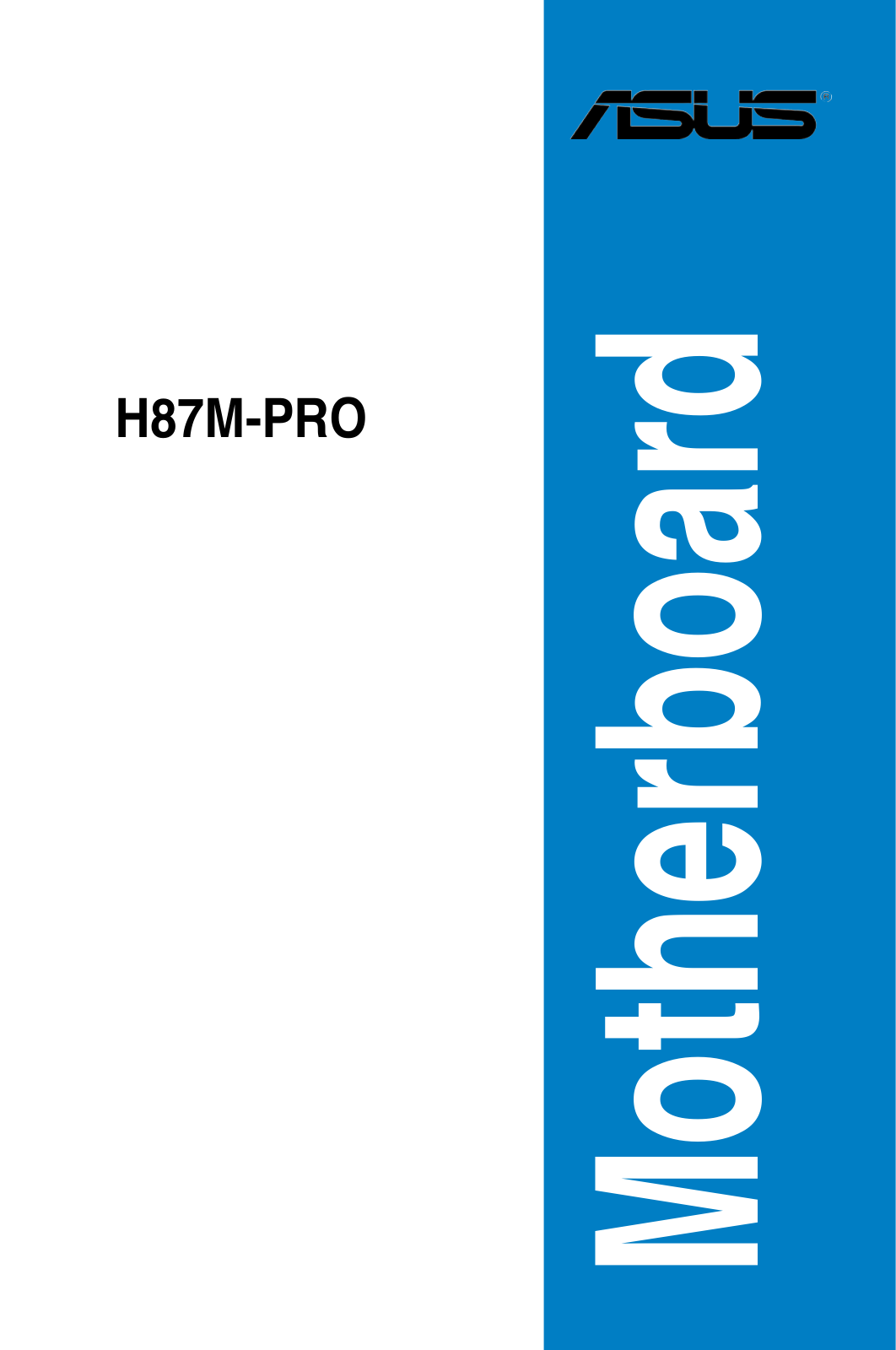 ASUS H87M-PRO, G8380 User Manual