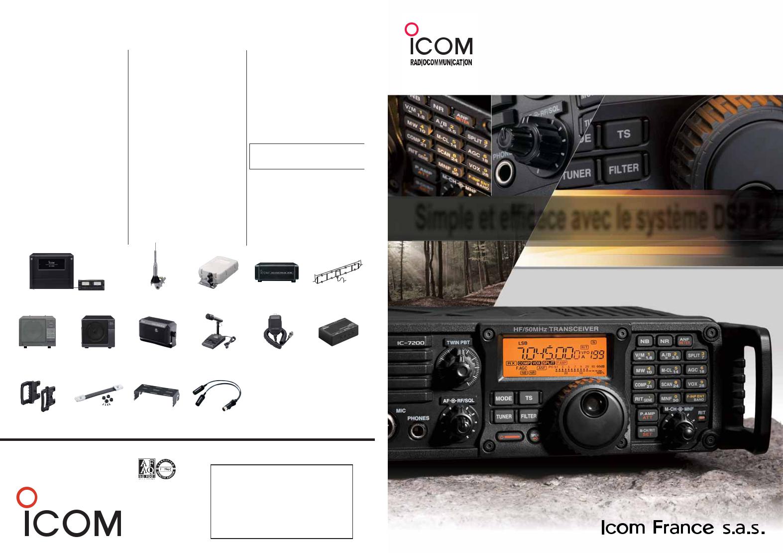 ICOM IC-7200 User Manual
