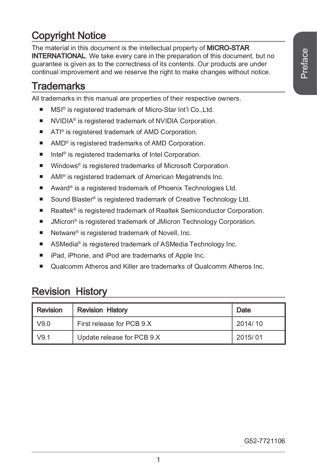 MSI A68hm User Manual