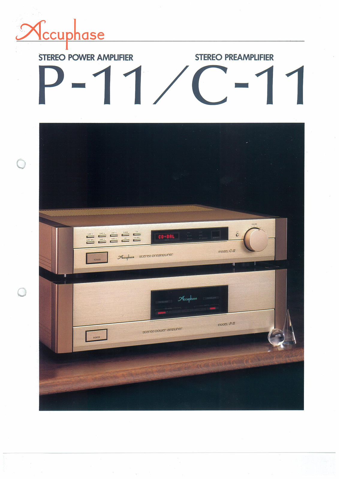 Accuphase P-11 Brochure