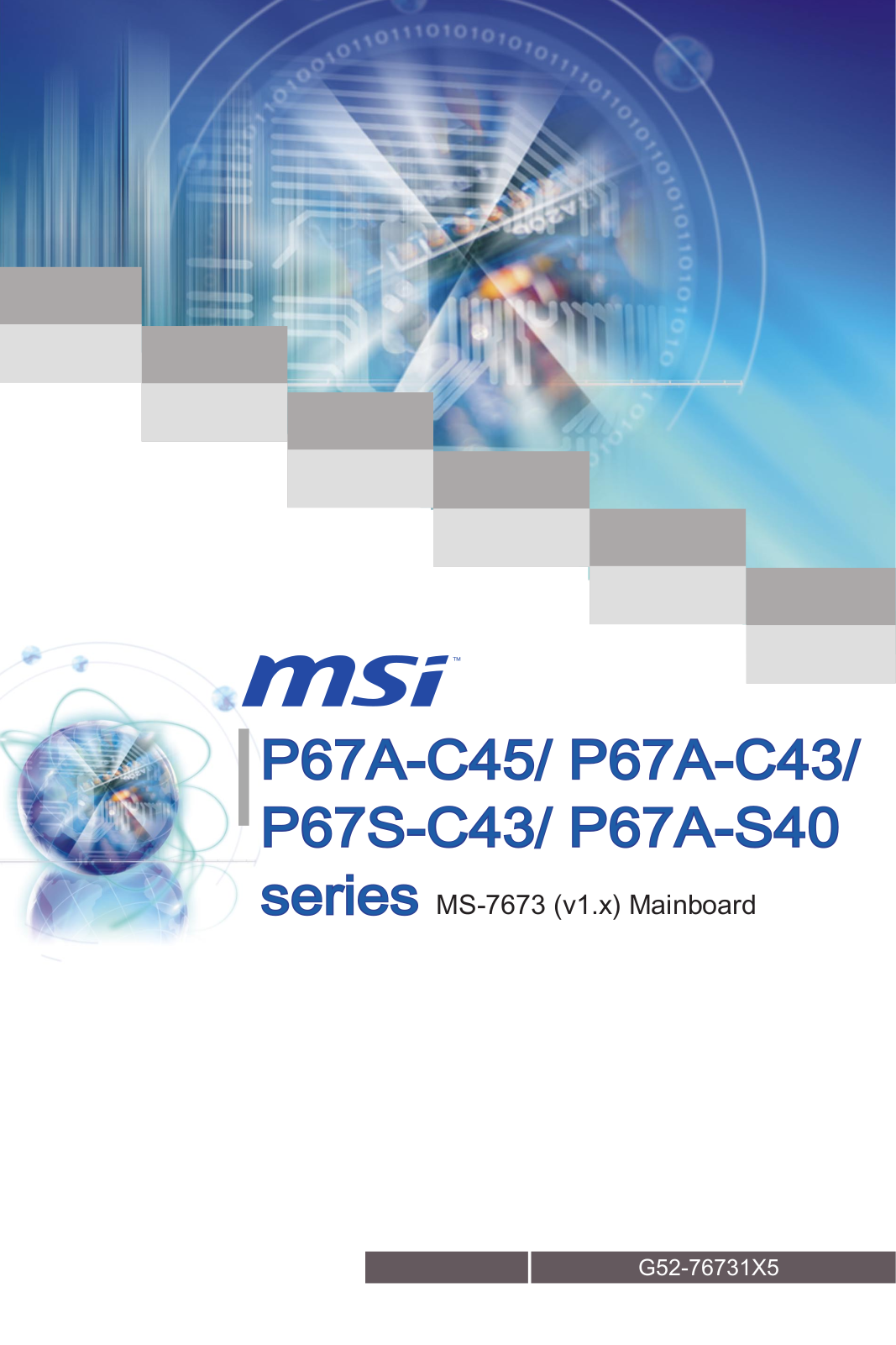 MSI P67A-C43 User Manual