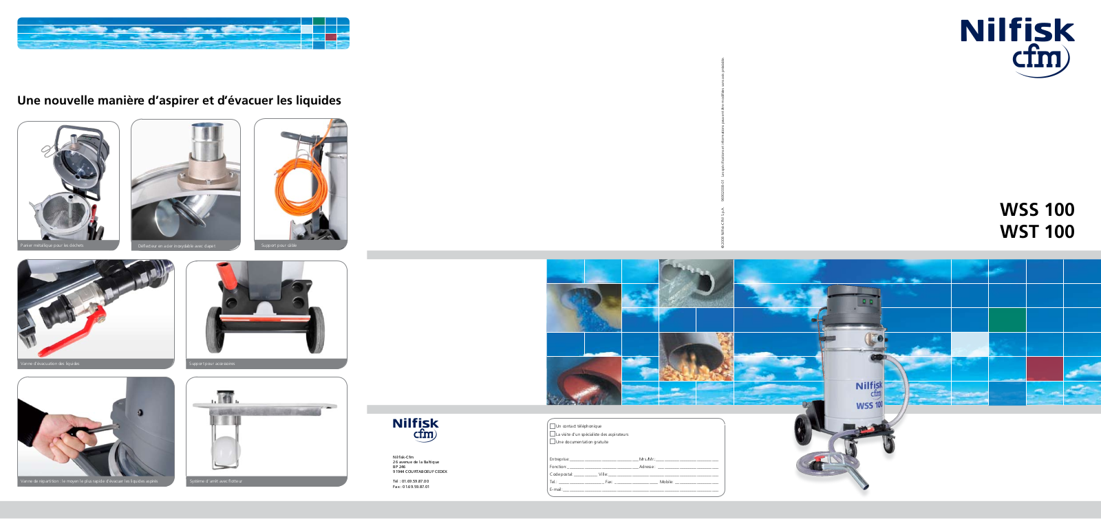 Nilfisk WST 100, WSS 100 User Manual