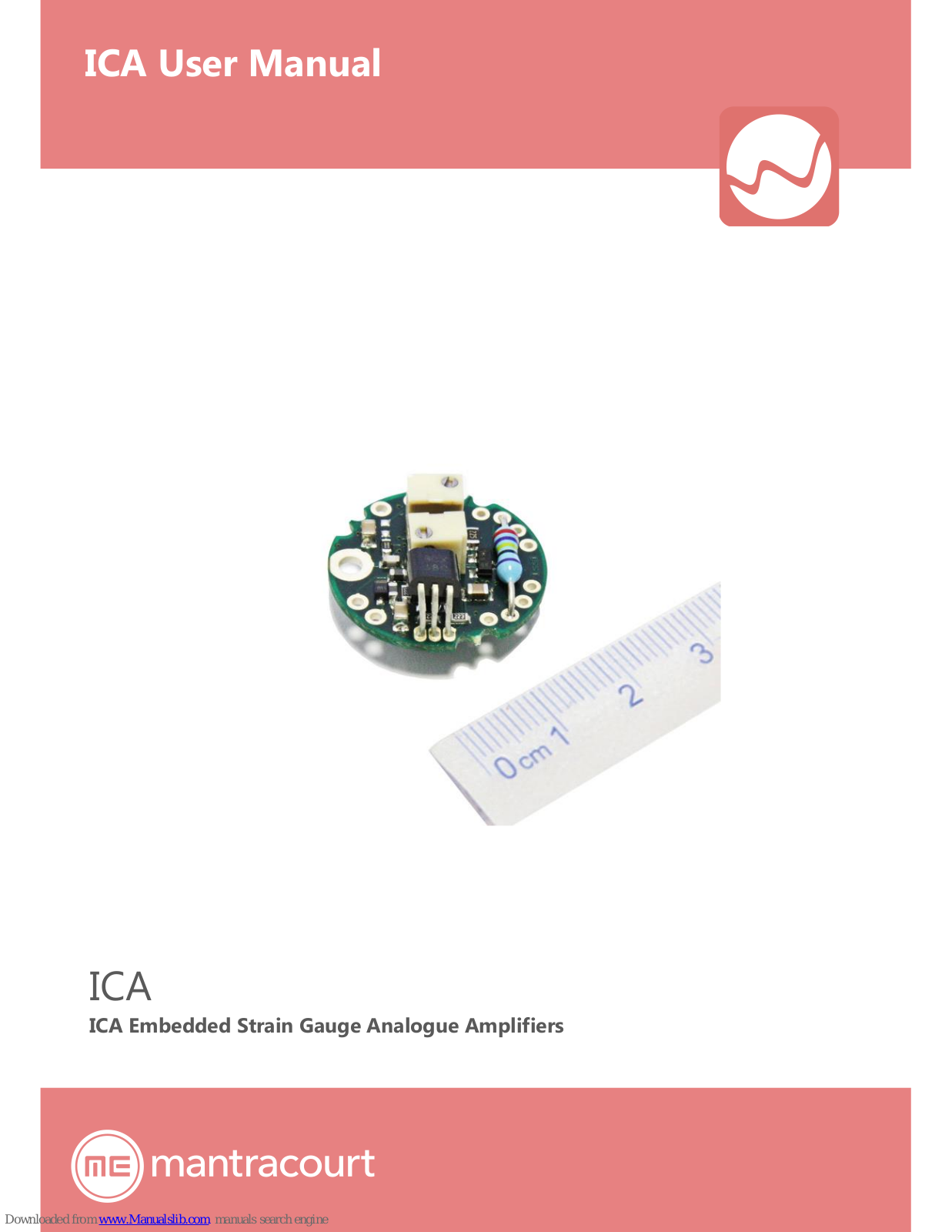 Mantracourt ICA1H, ICA2H, ICA3H, ICA4H, ICA6H User Manual