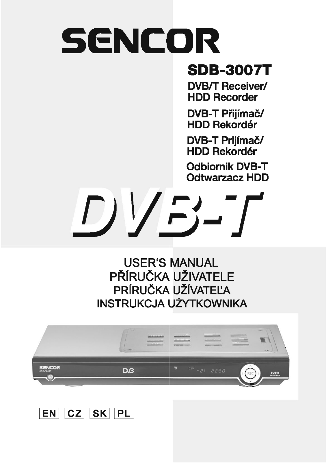 Sencor SDB 3007T User Manual