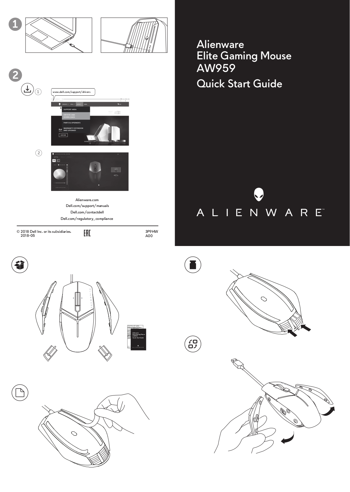 Dell Alienware AW959 Service Manual