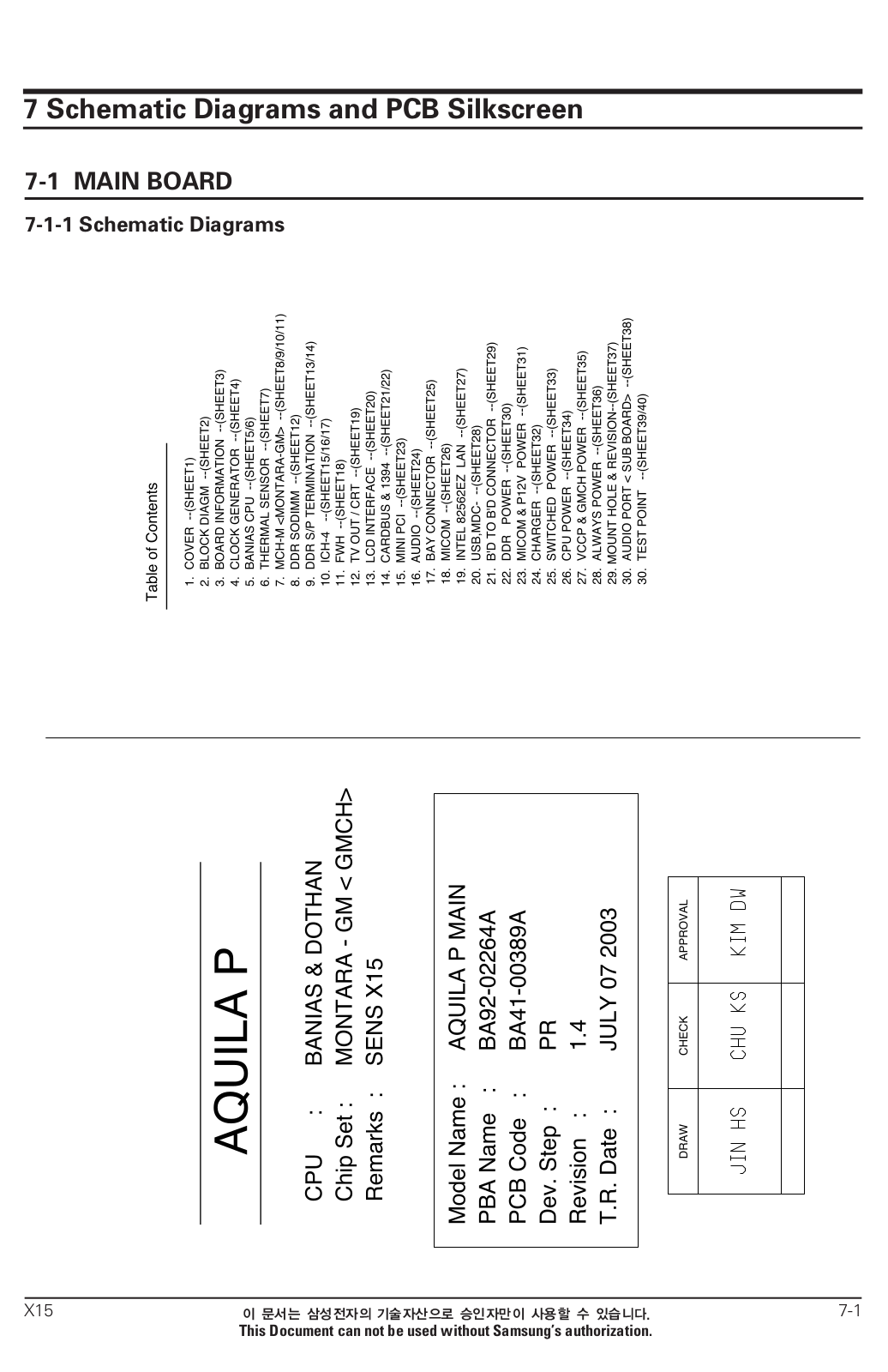 Samsung laptop 08 Schematic Diagram