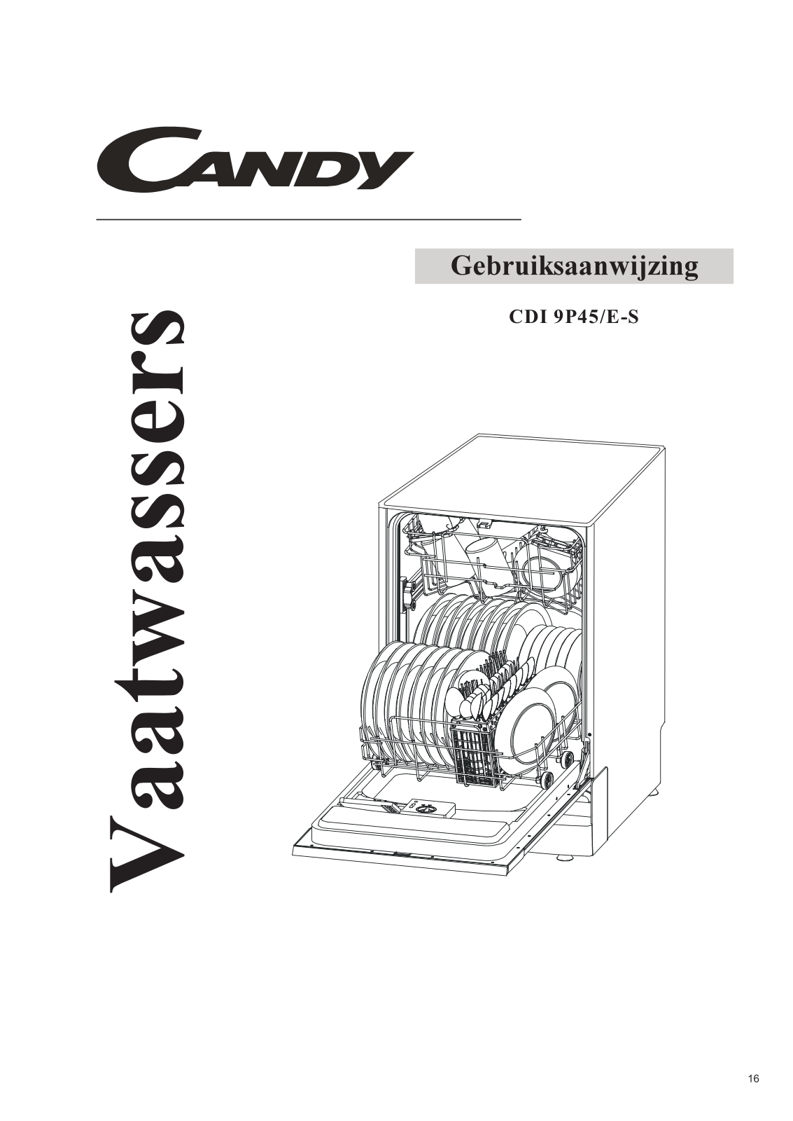 Candy CDI 9P45 User Manual