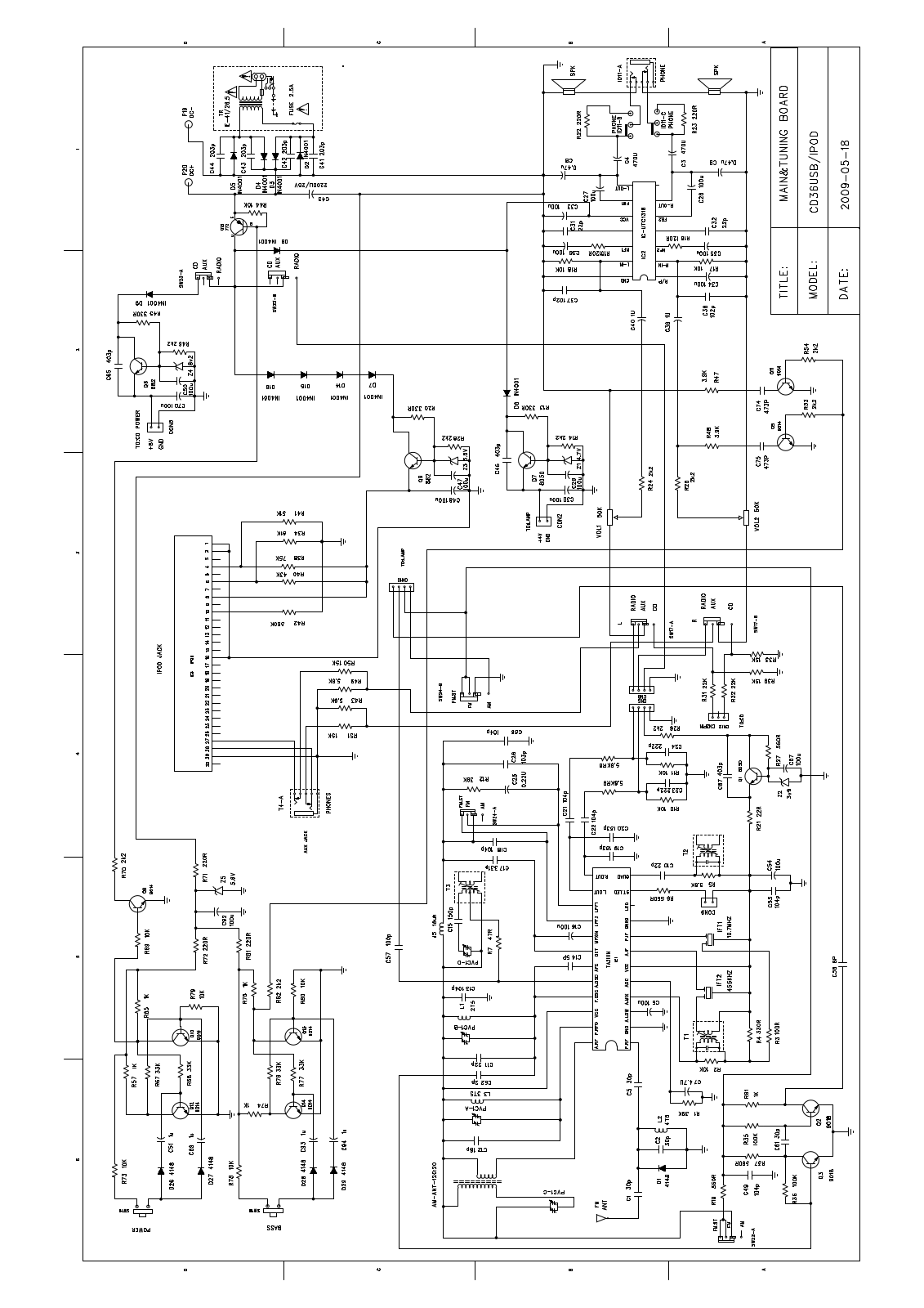 Vitek VT-3450 Schematic