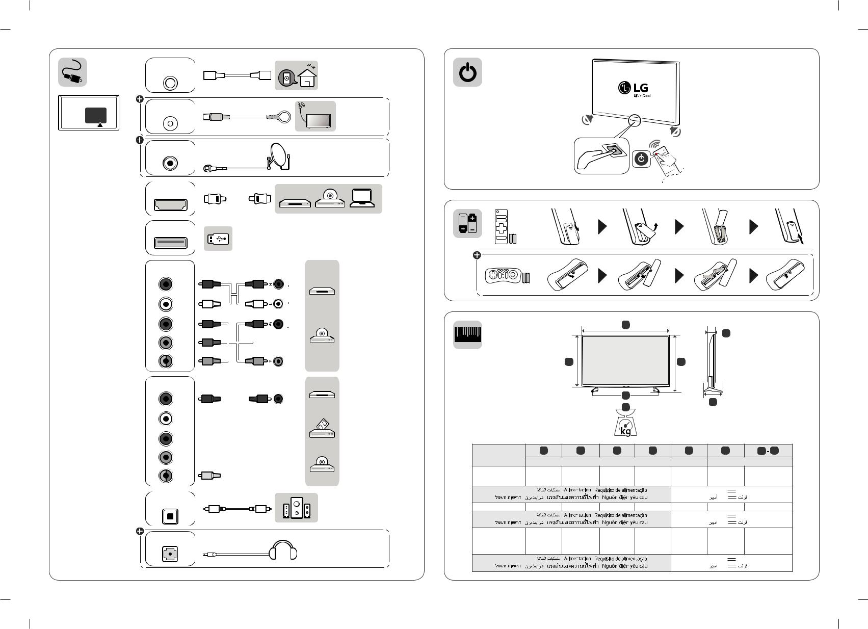 LG 43LK5100PTB Owner’s Manual