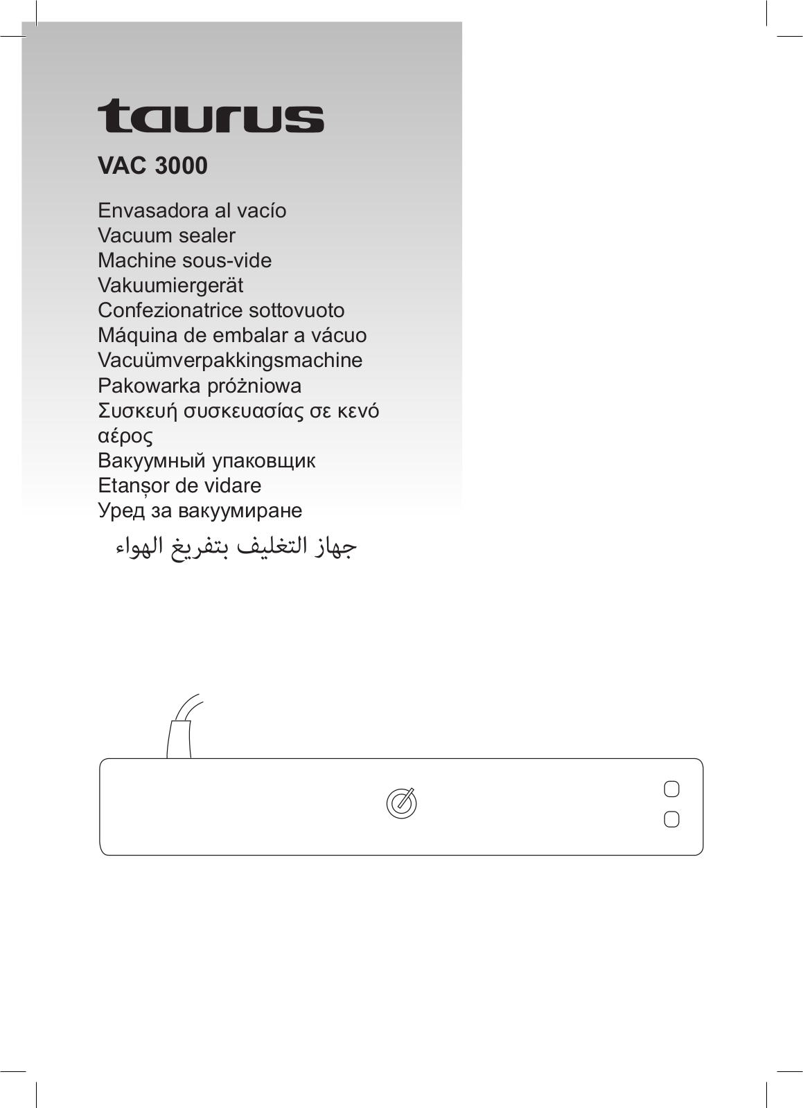 Taurus VAC 3000 User Manual