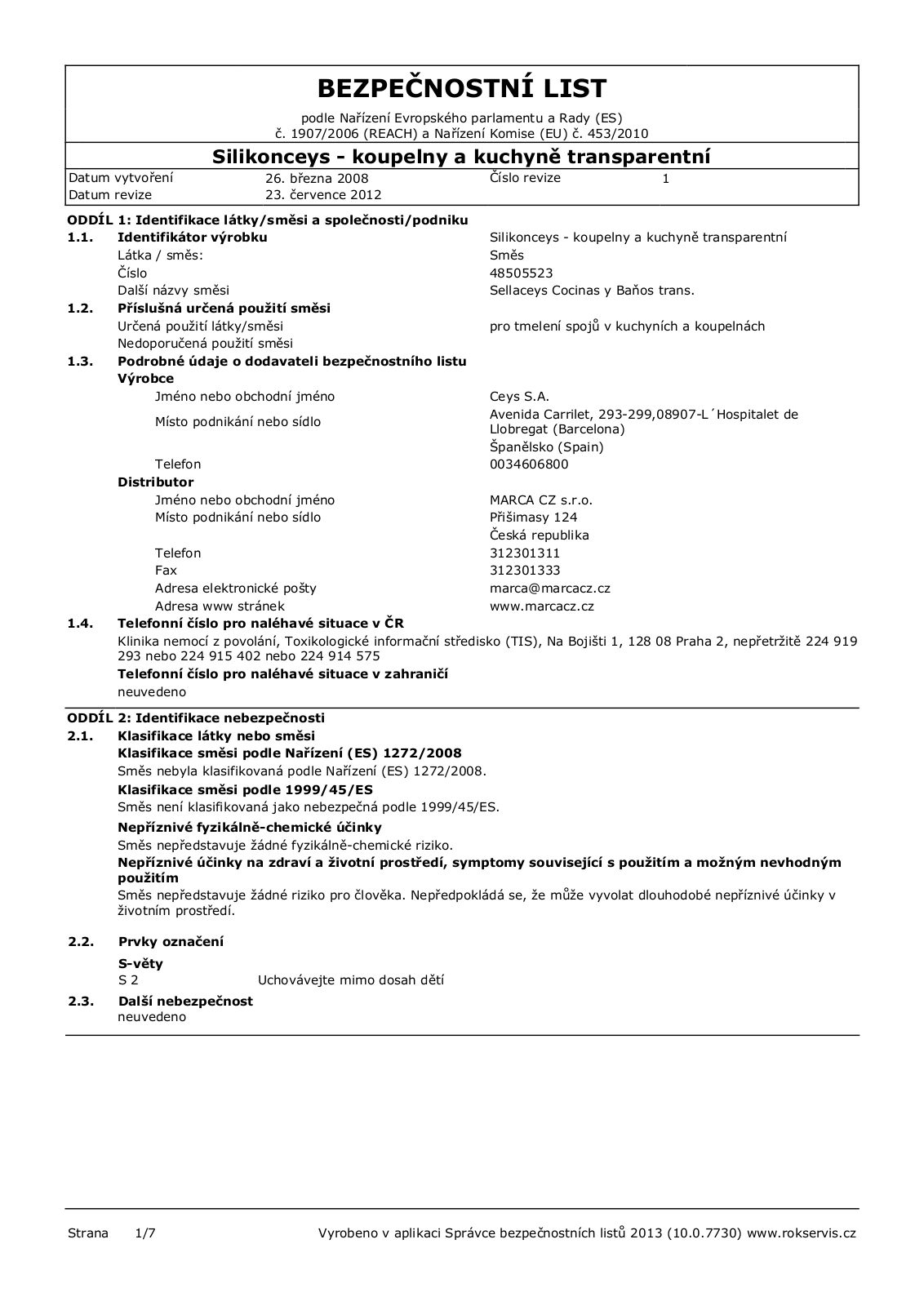 Ceys 48505523 User Manual