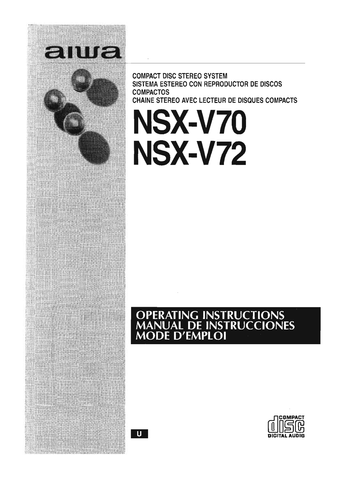 Aiwa NS-XV70 Owners Manual