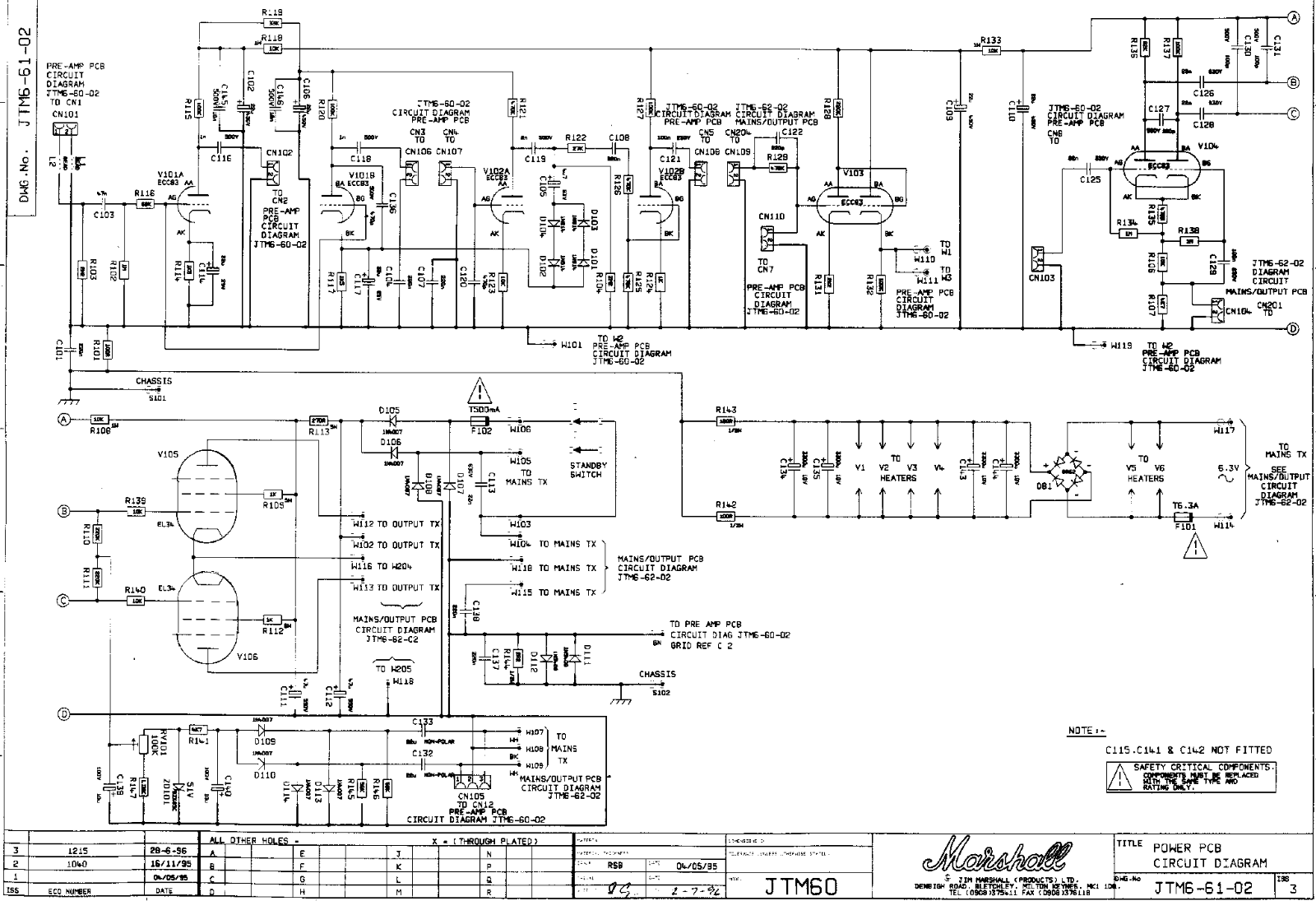 Marshall jtm60 schematic