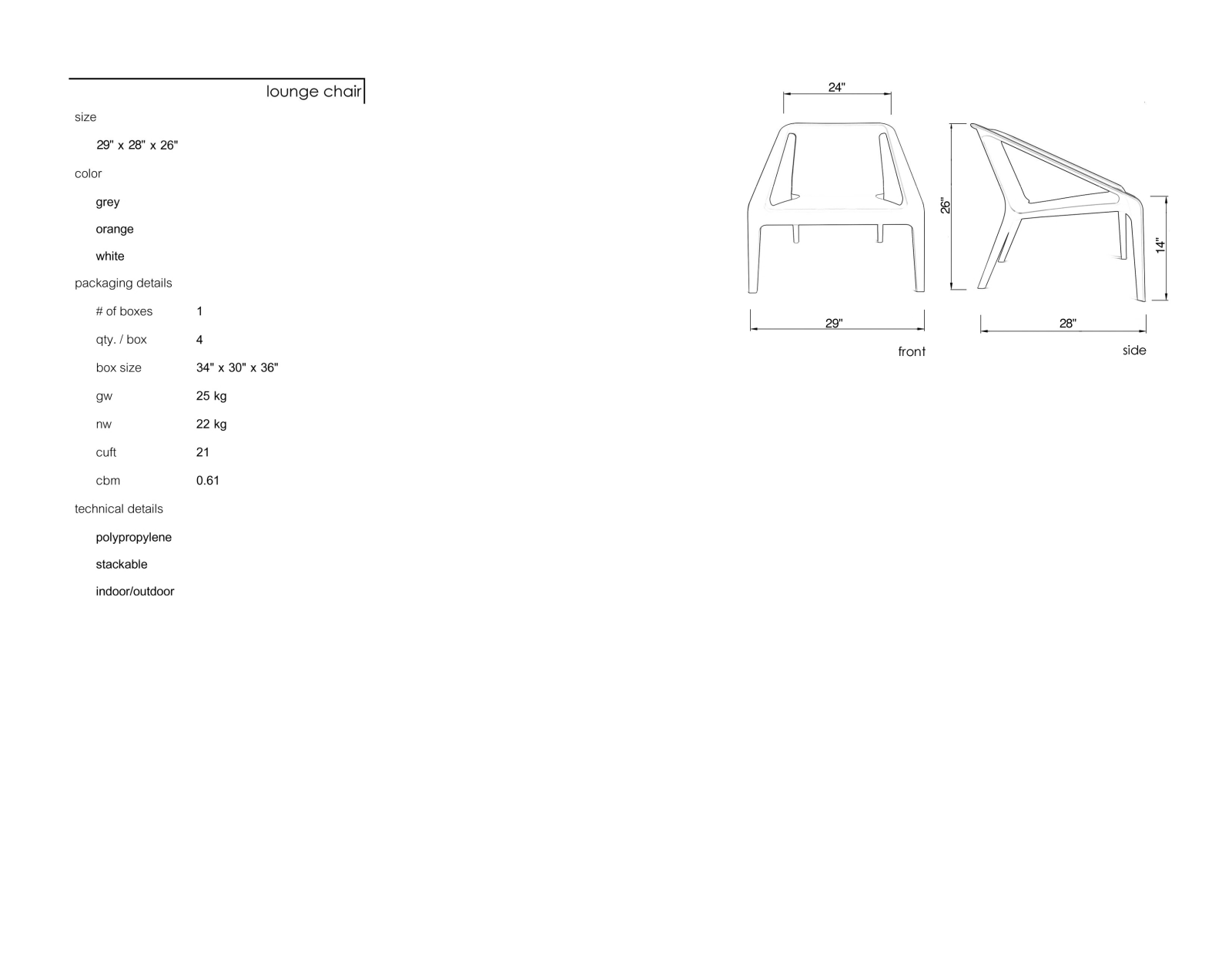 Ivy Bronx WLGN7616 Specifications - ManualMachine.com