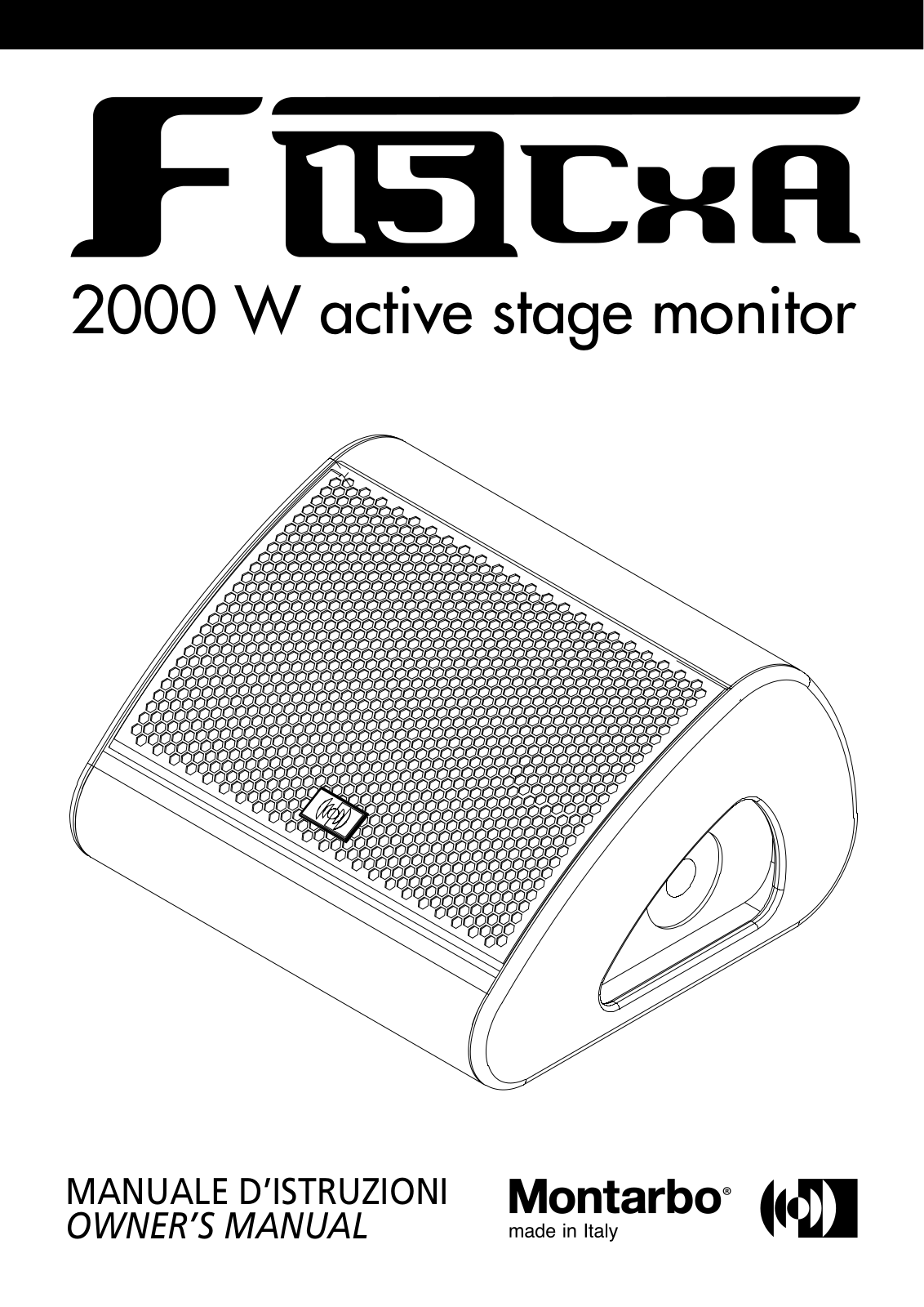 Montarbo F15 CXA Owner's Manual