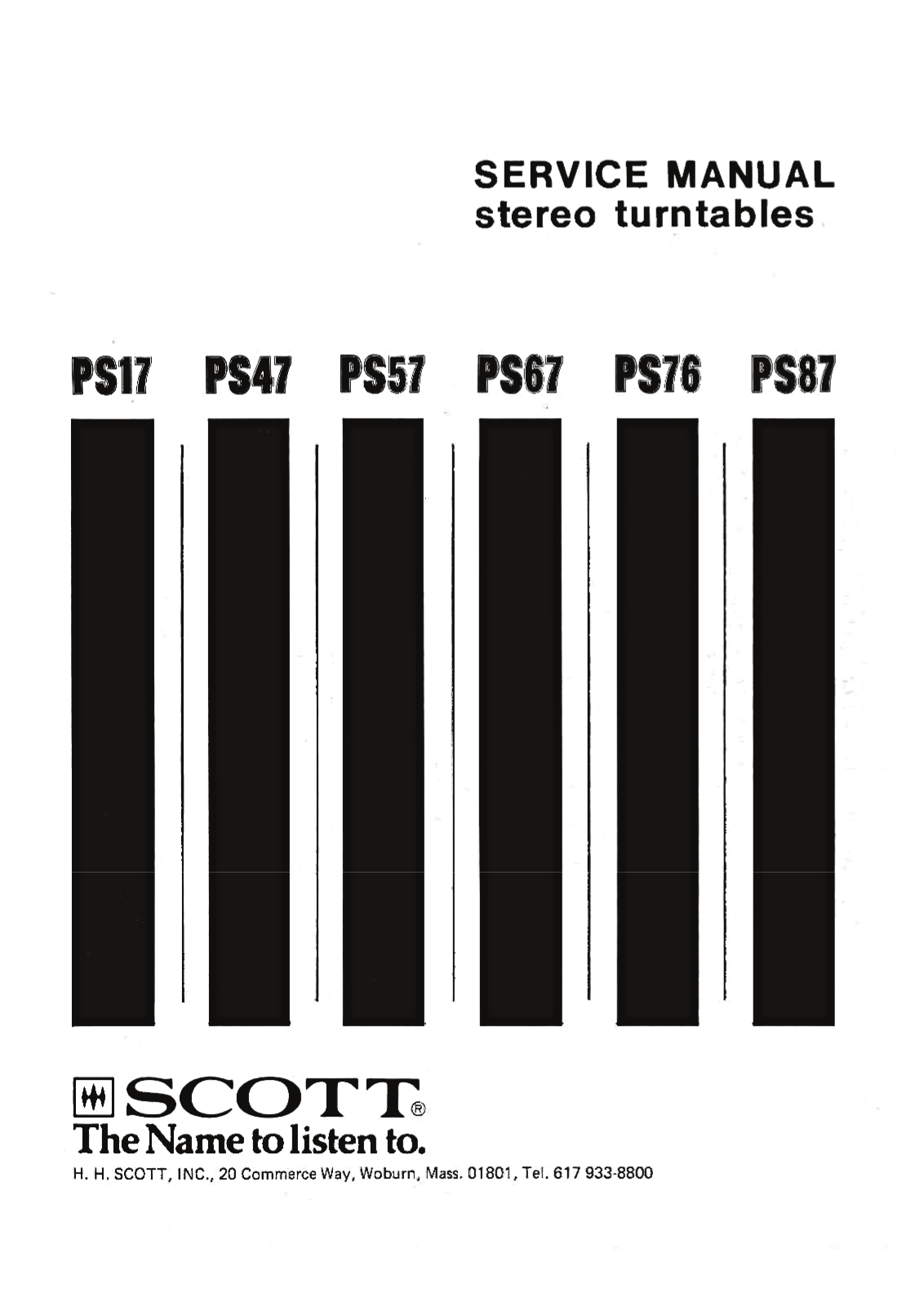 Scott PS-17 Service Manual