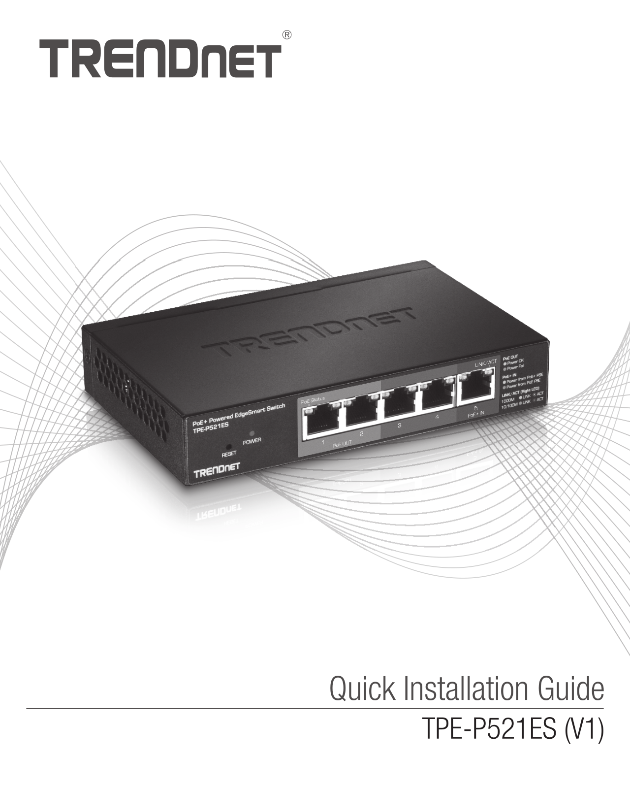 TRENDnet TPE-P521ES Installation Guide