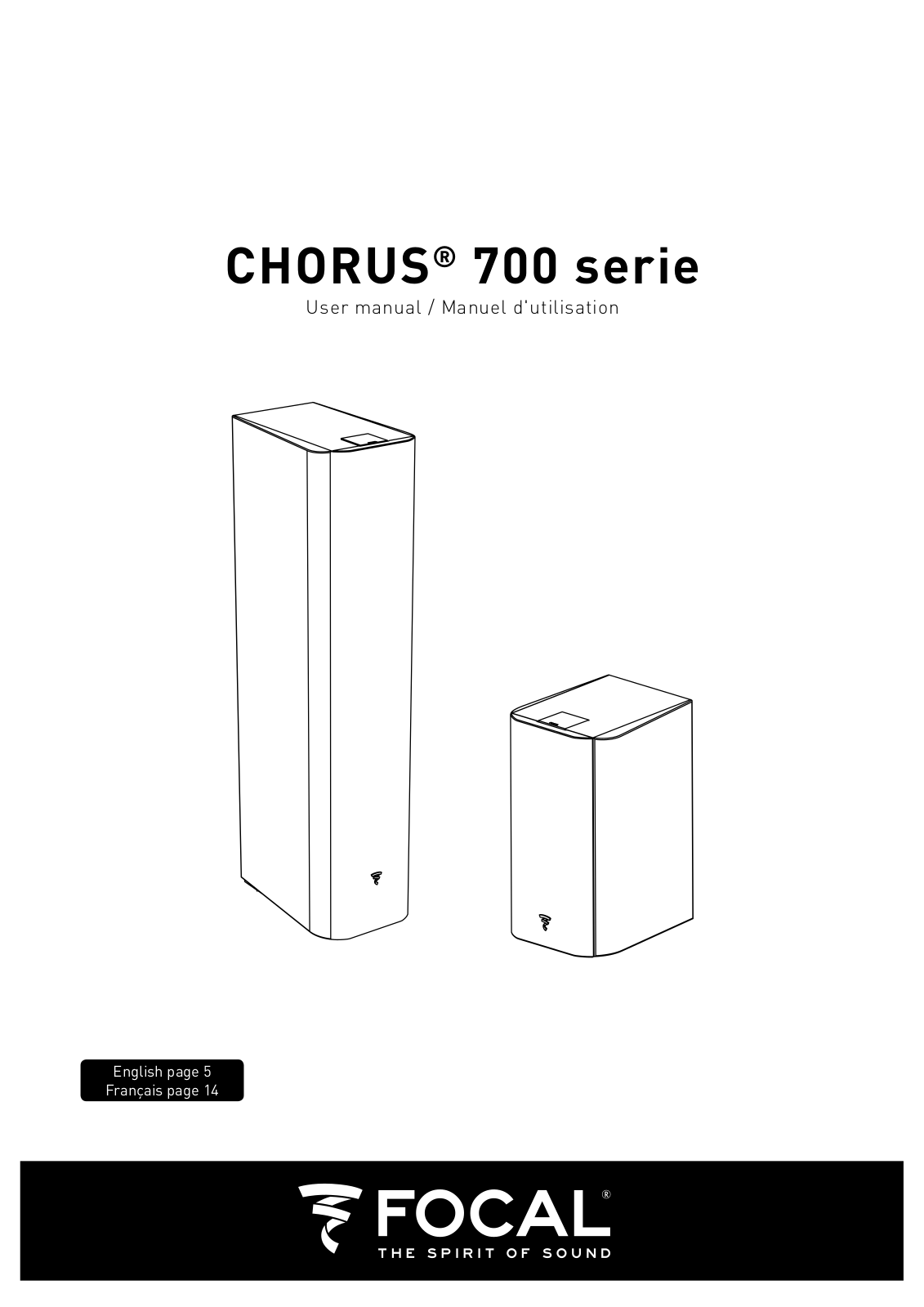 JM LAB chorus CC 700 User Manual