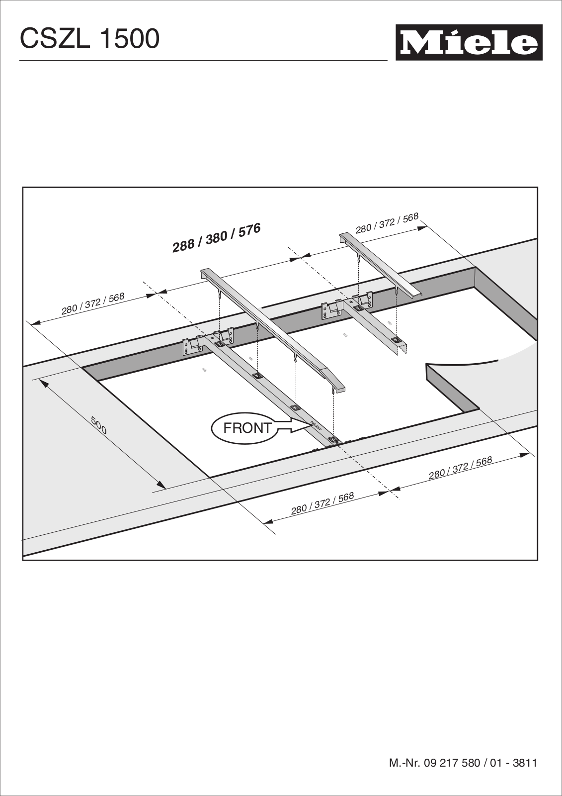 Miele CSZL1500 User Manual