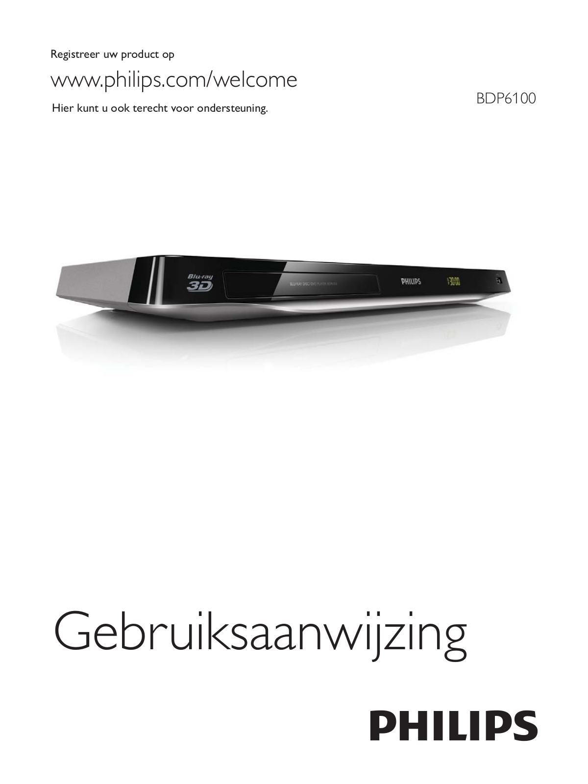 Philips BDP6100 User Manual