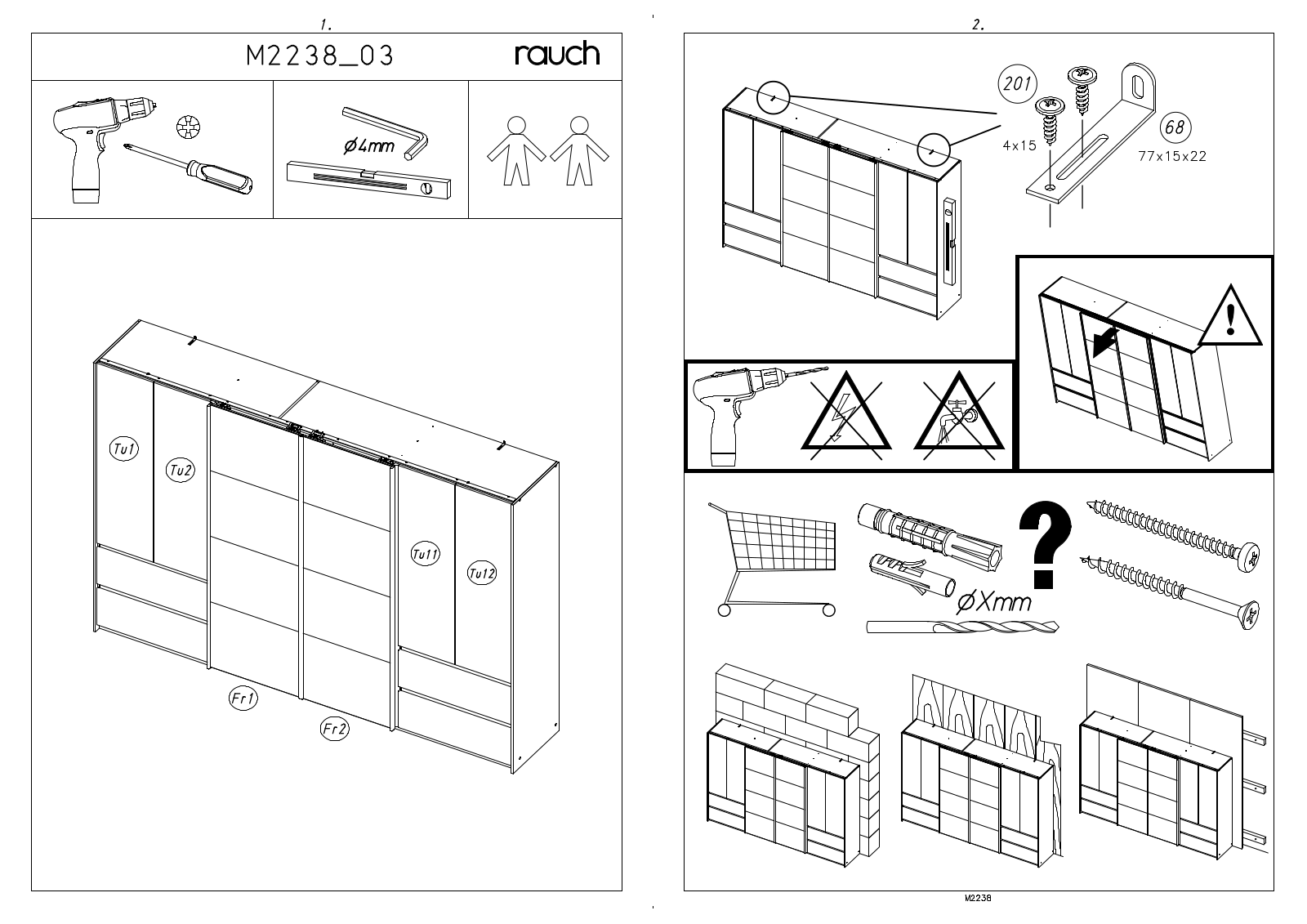 rauch M2238 Assembly instructions - ManualMachine.com