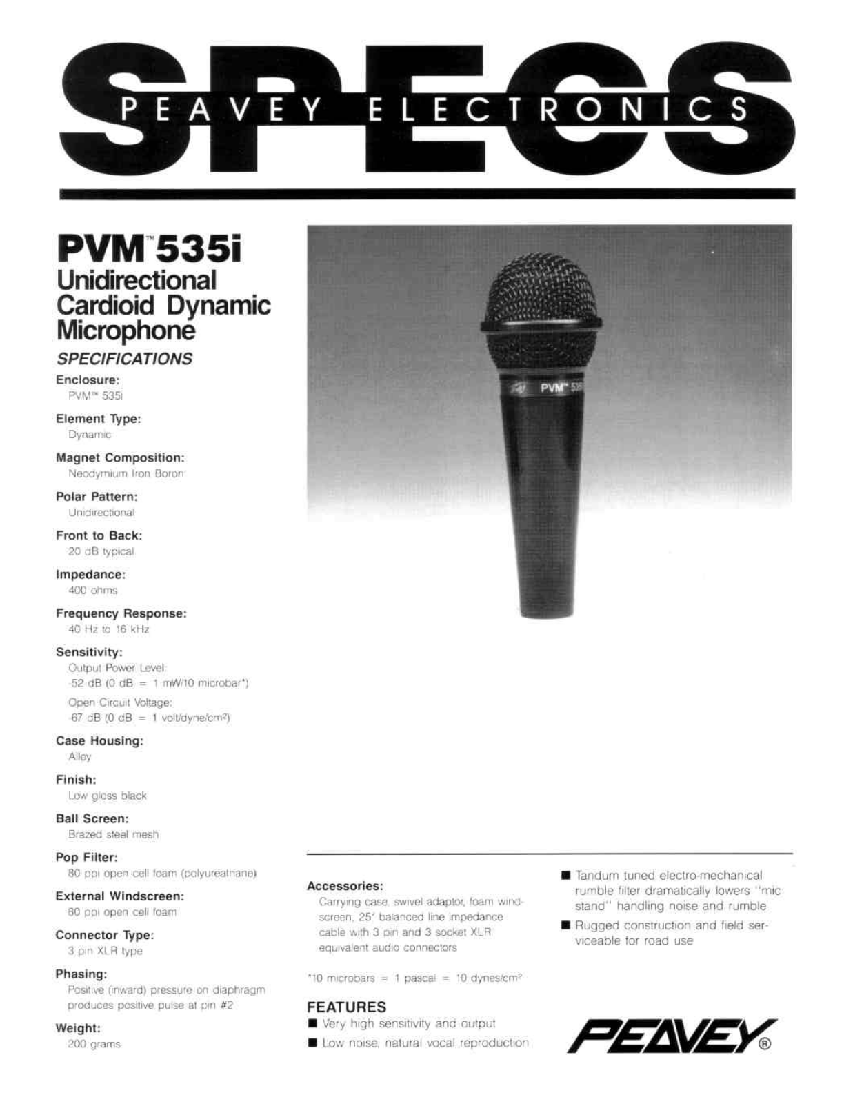 Peavey PVM 535i User Manual