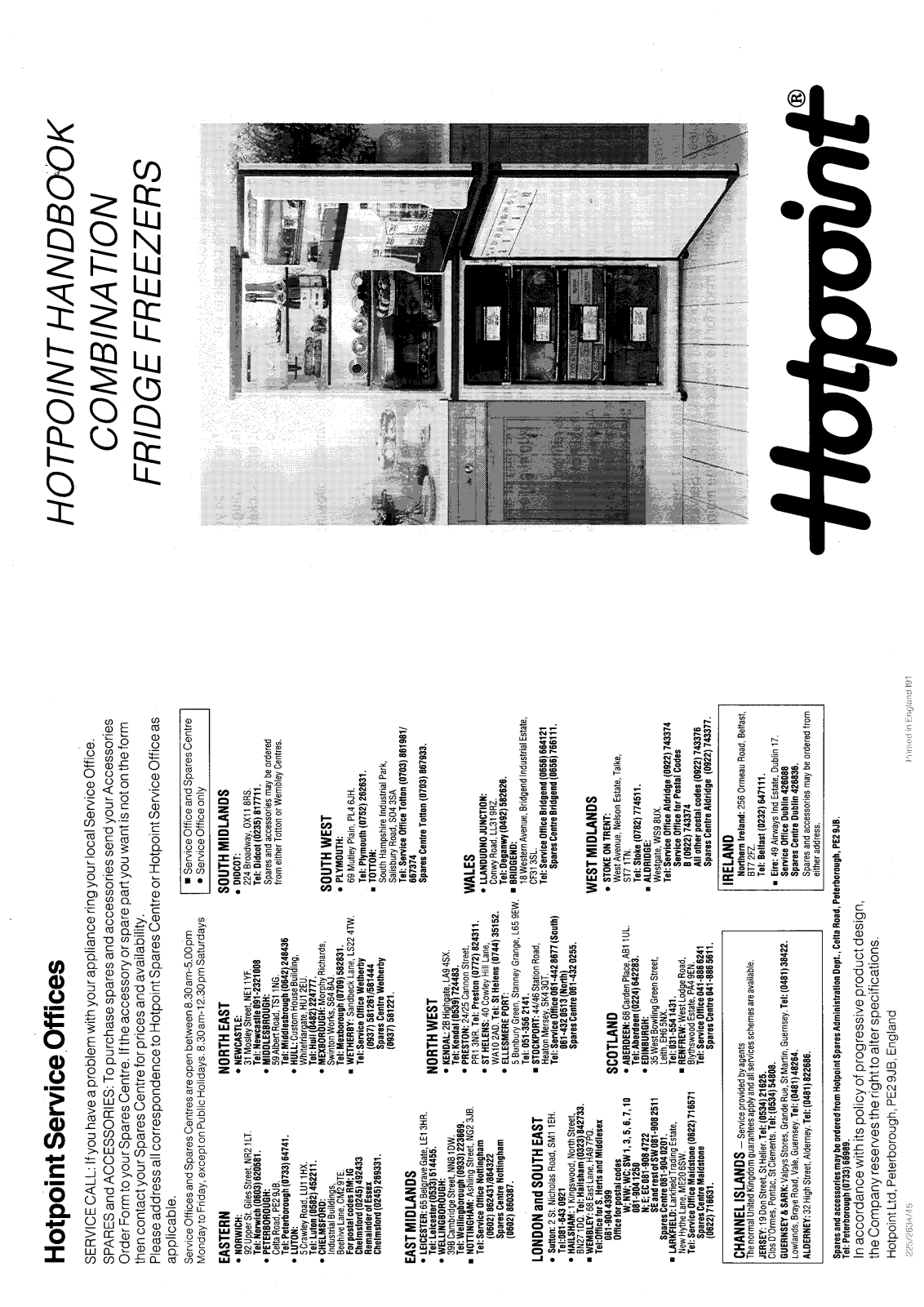 Hotpoint-Ariston HB8554 User Manual