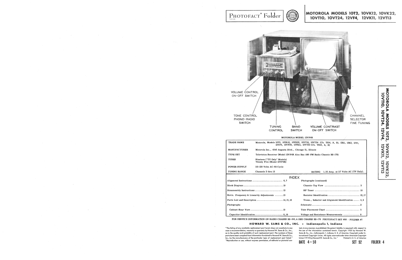 Motorola ts 23 schematic