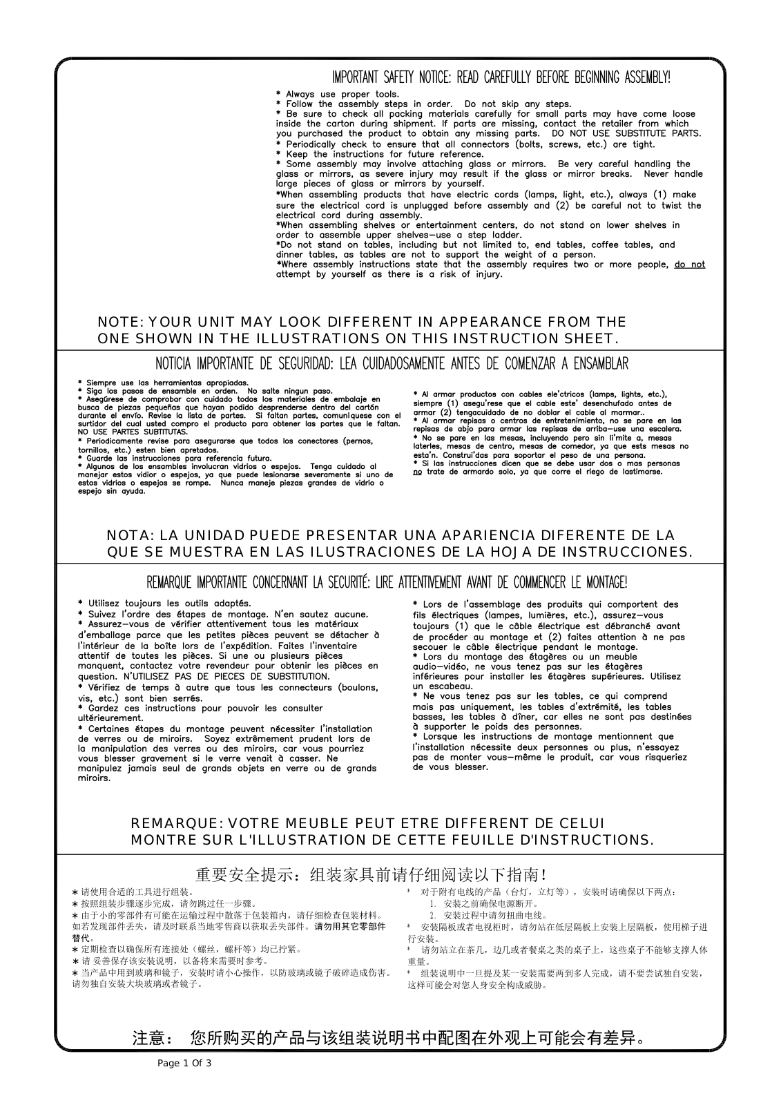 Alcott Hill W007091447 Installation & Assembly - ManualMachine.com