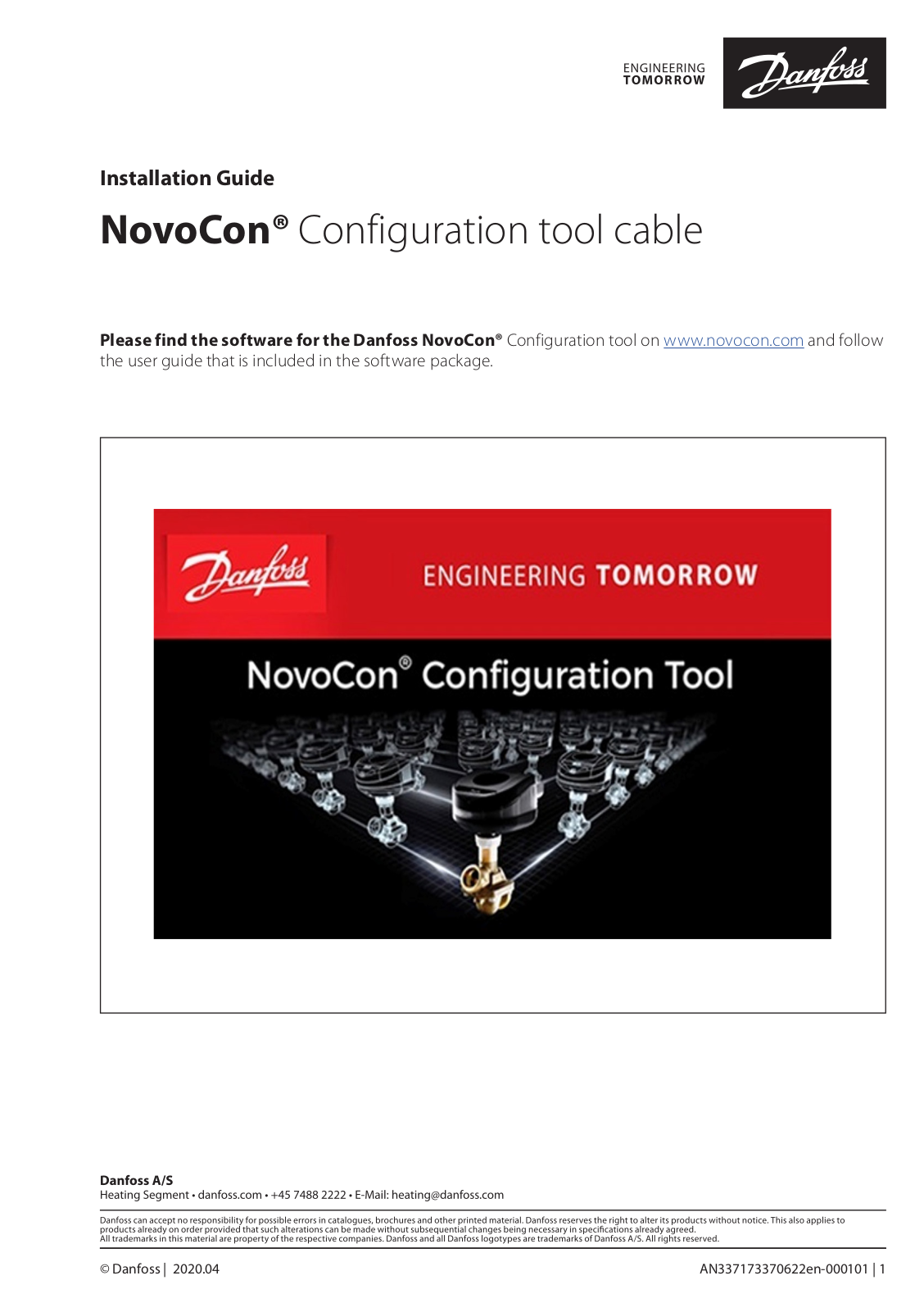 Danfoss NovoCon Installation guide