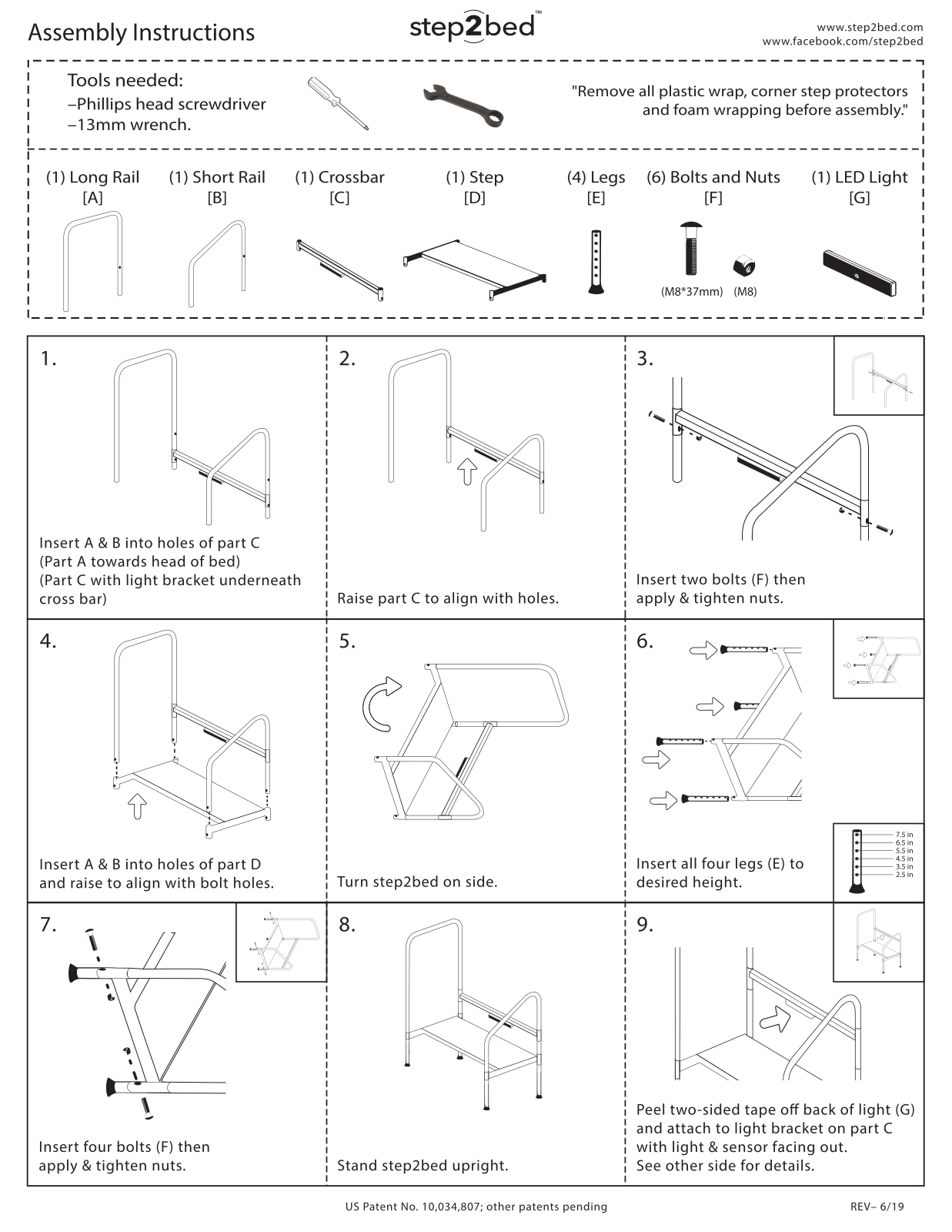 Step2Health Step 2 Bed Assembly Instructions - ManualMachine.com
