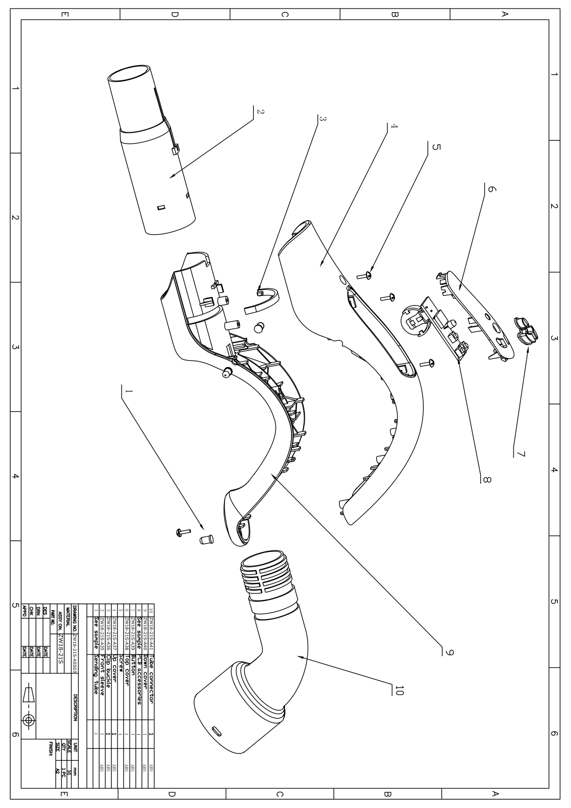 Vitek VT-1807new Explode View