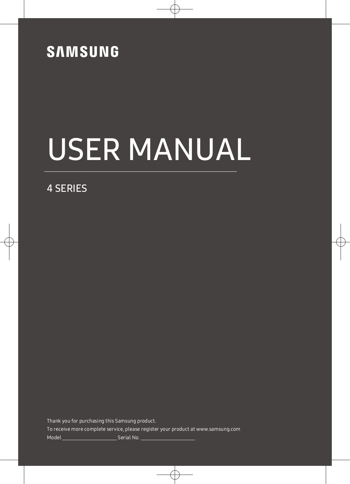 Samsung UE32T4002A User Manual