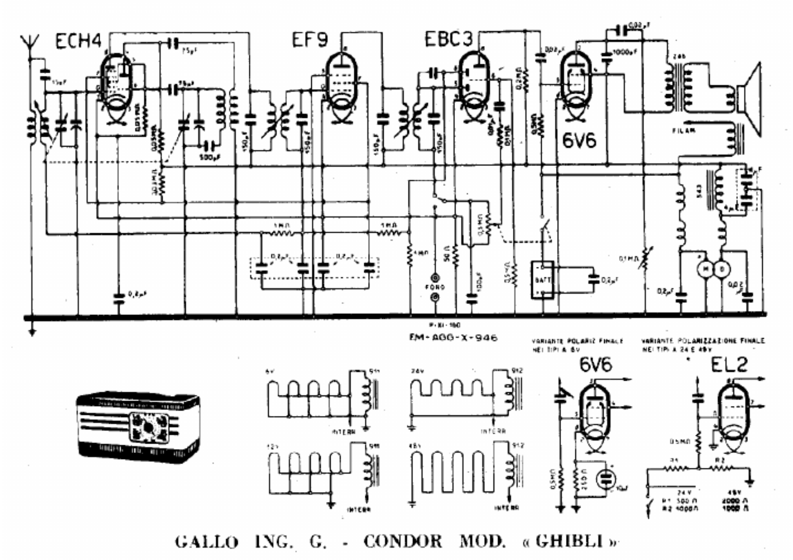 Condor ghibli schematic