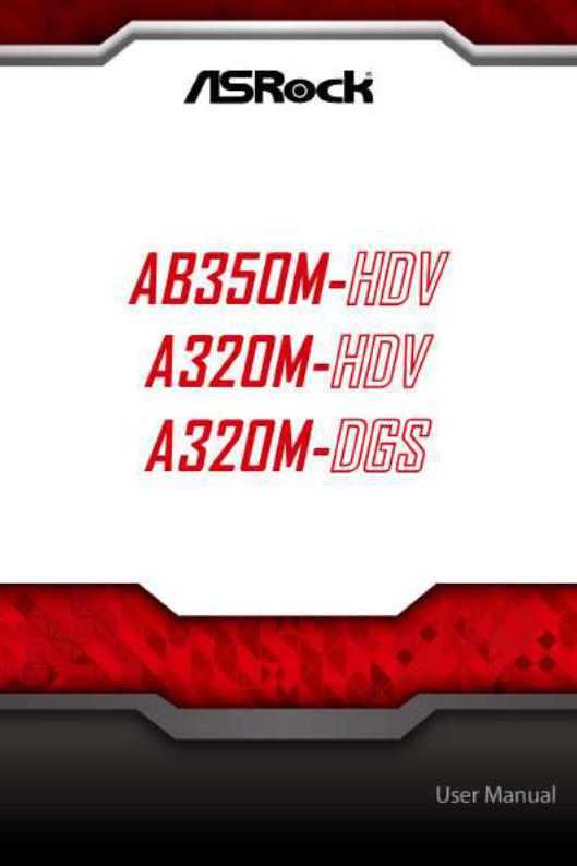 ASRock A320M-HDV operation manual