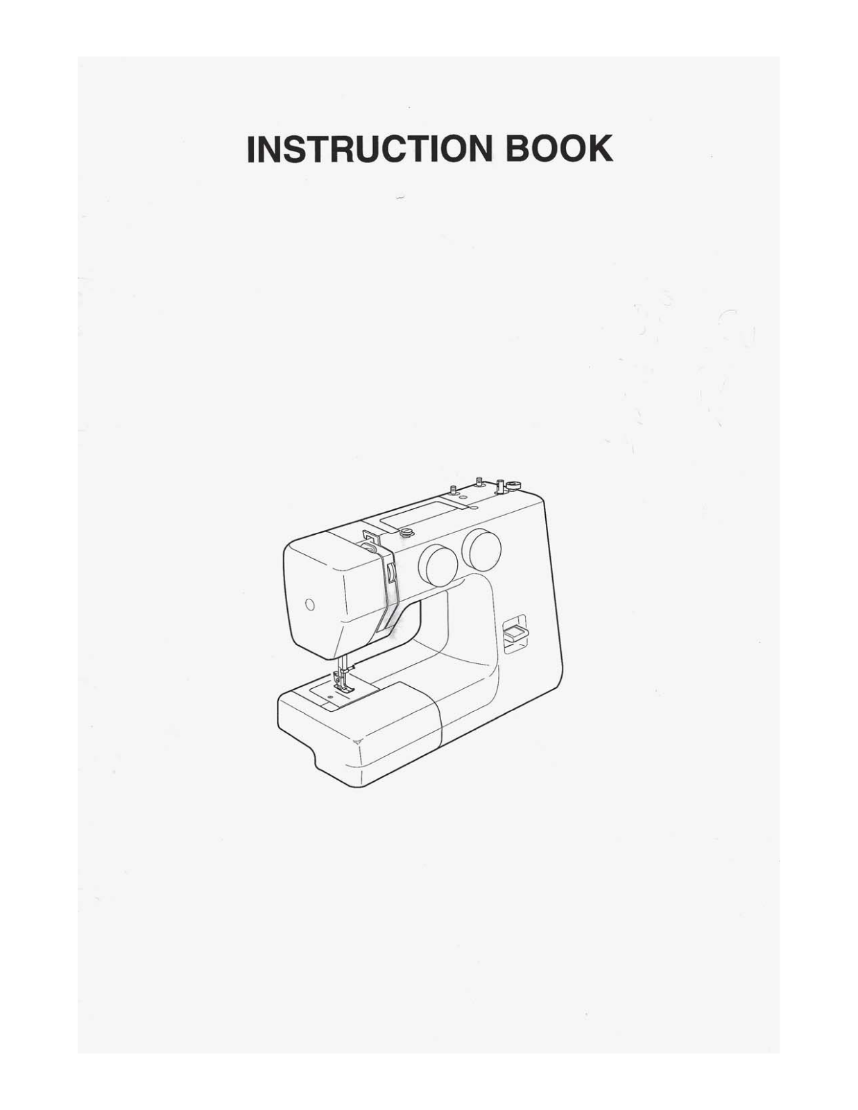 Janome 134 Instruction Manual