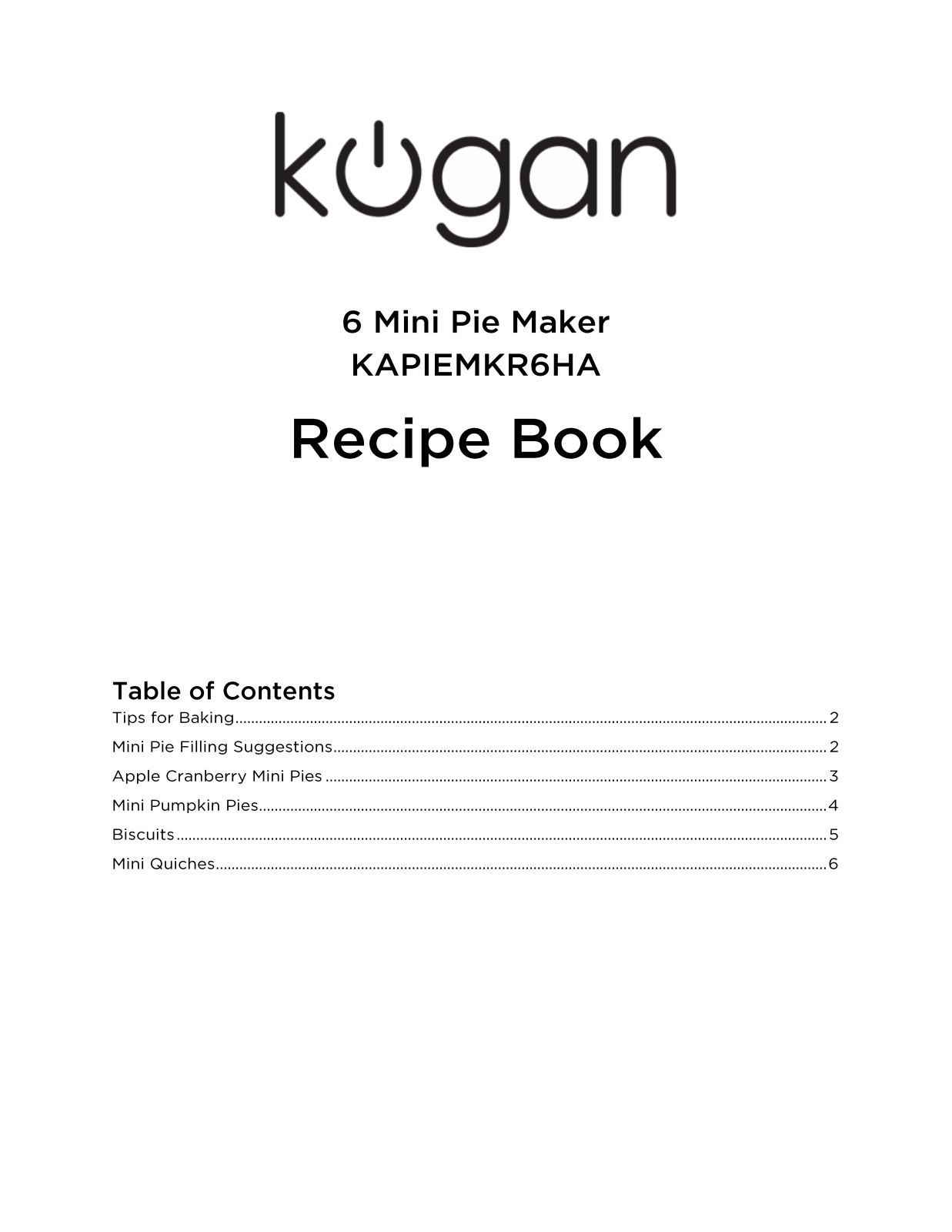 Kogan KAPIEMKR6HA User Manual