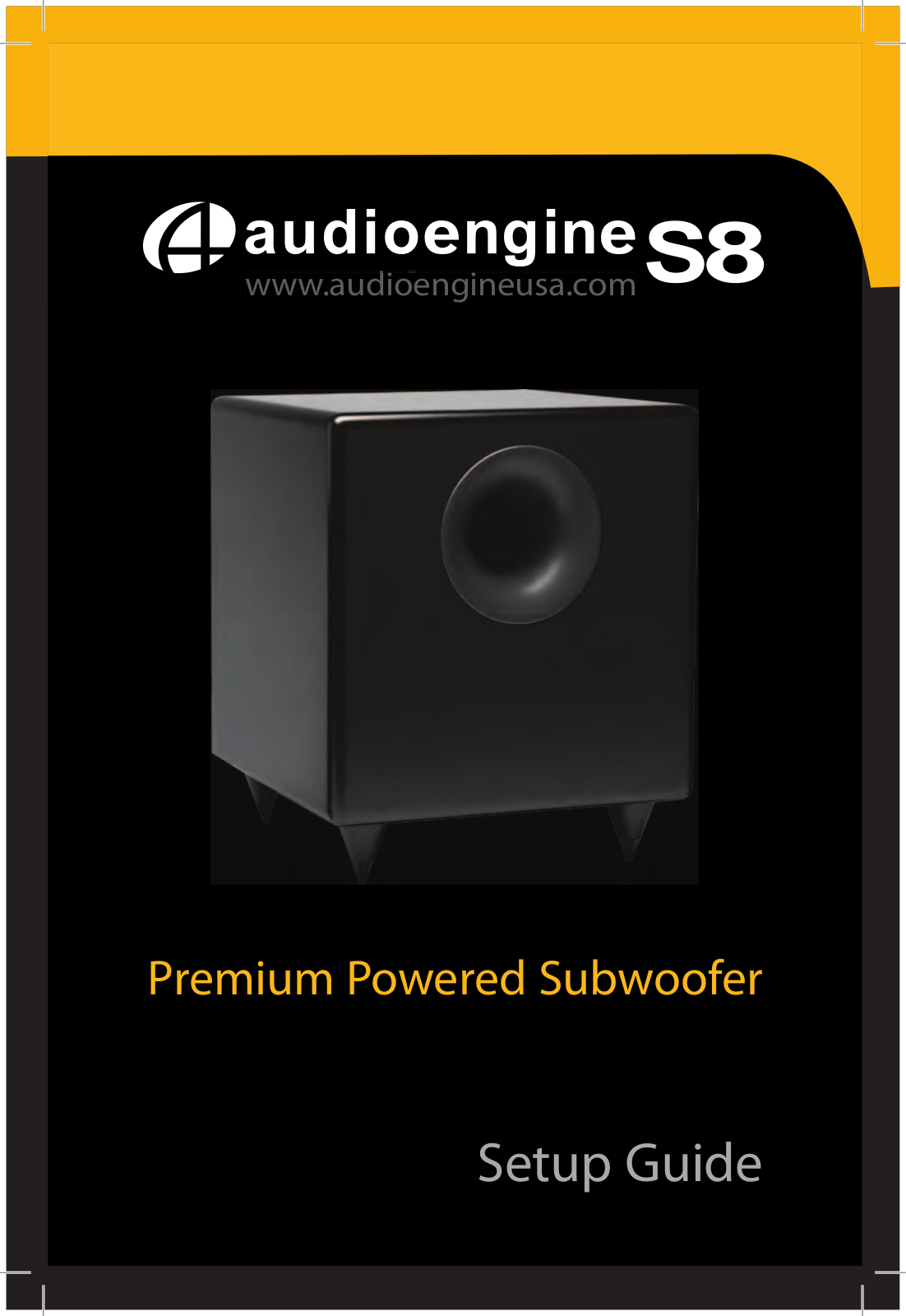 AudioEngine S8 User Manual - ManualMachine.com