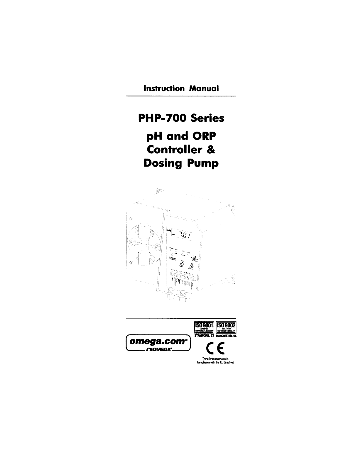 Omega Products PHP-700 Installation  Manual