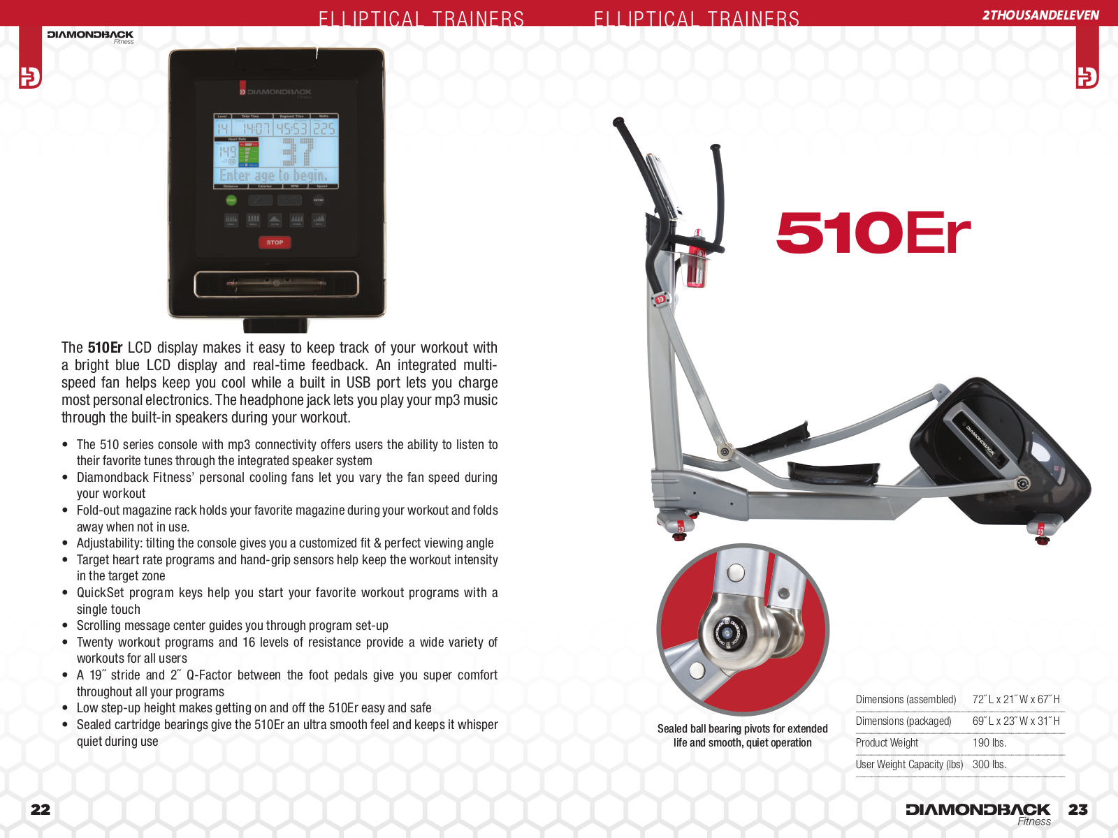 Diamondback 510ER User Manual