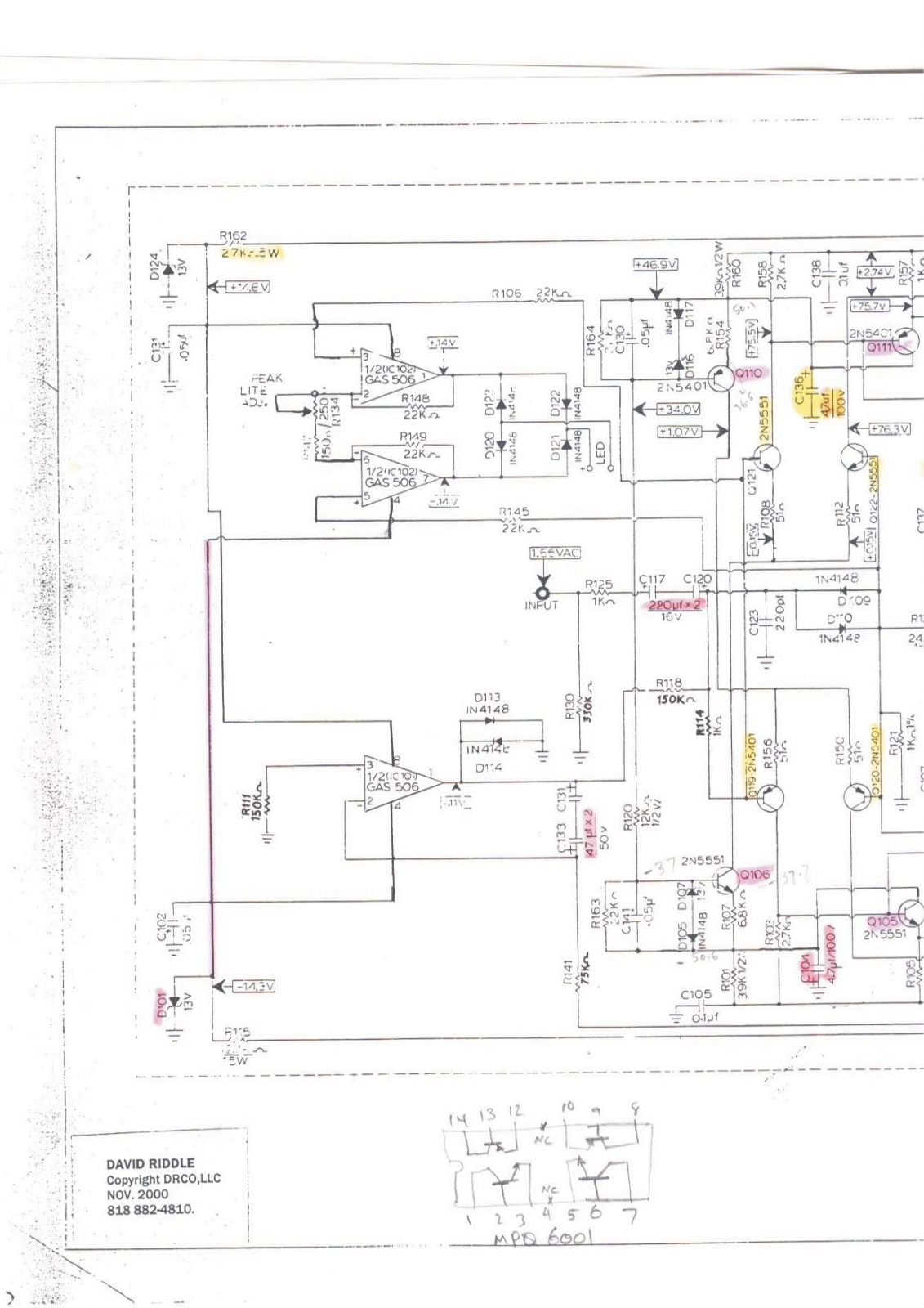 Gas ampzilla ll schematic