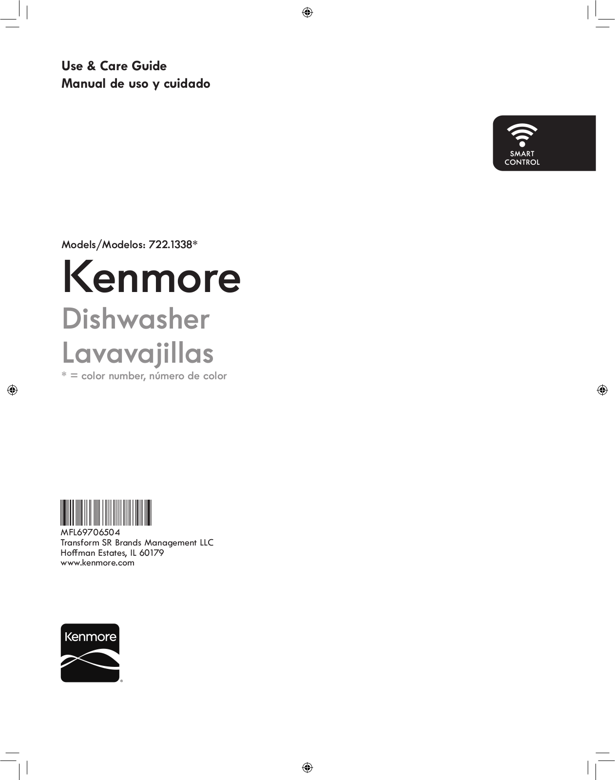 Kenmore 72213387910, 72213383910 Owner’s Manual