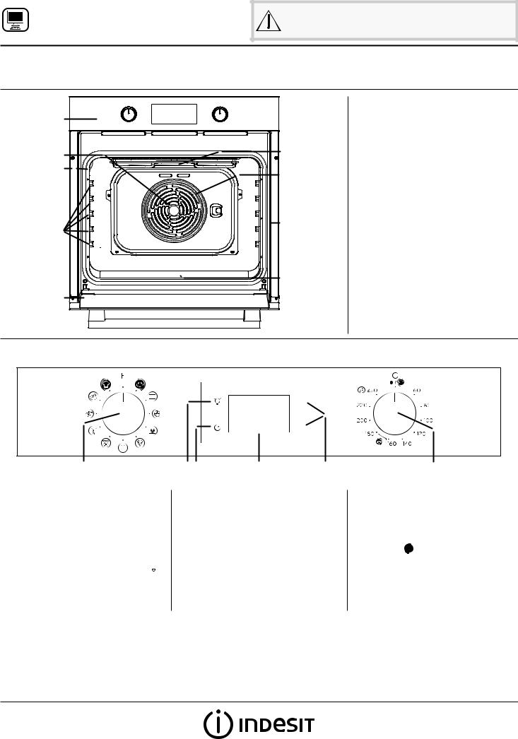 INDESIT IFWS 3841 JH IX Daily Reference Guide