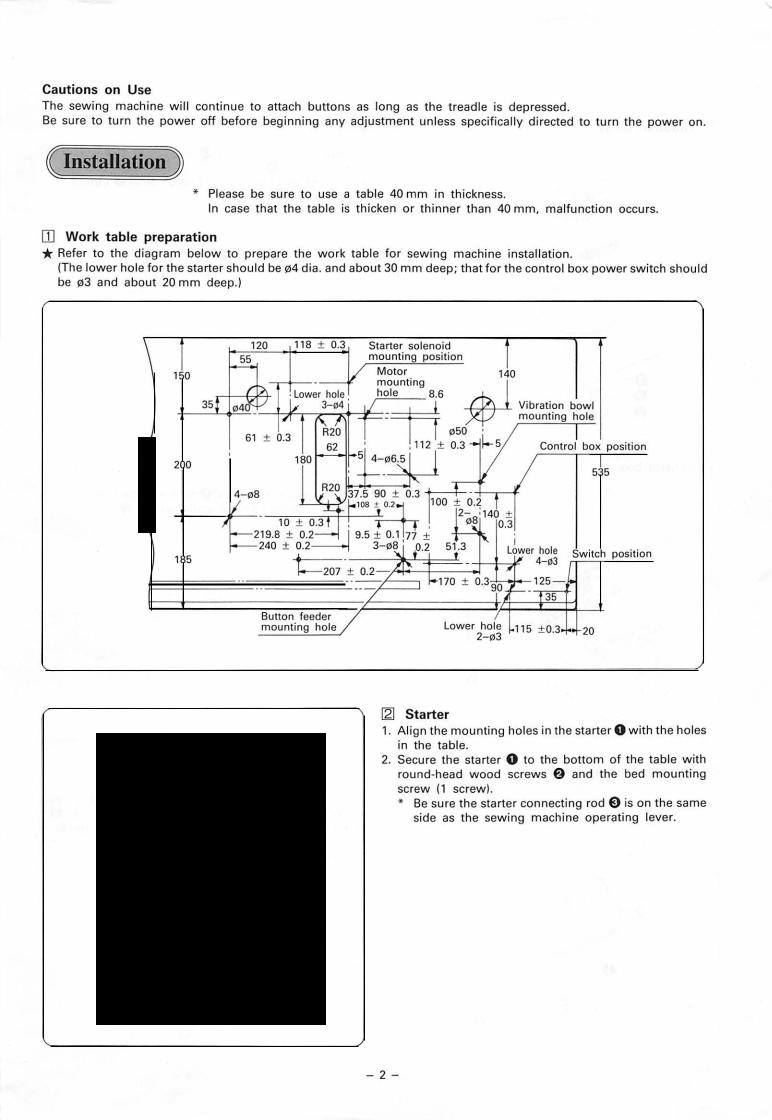 Brother CB3-B917/BA-10 Instruction Manual