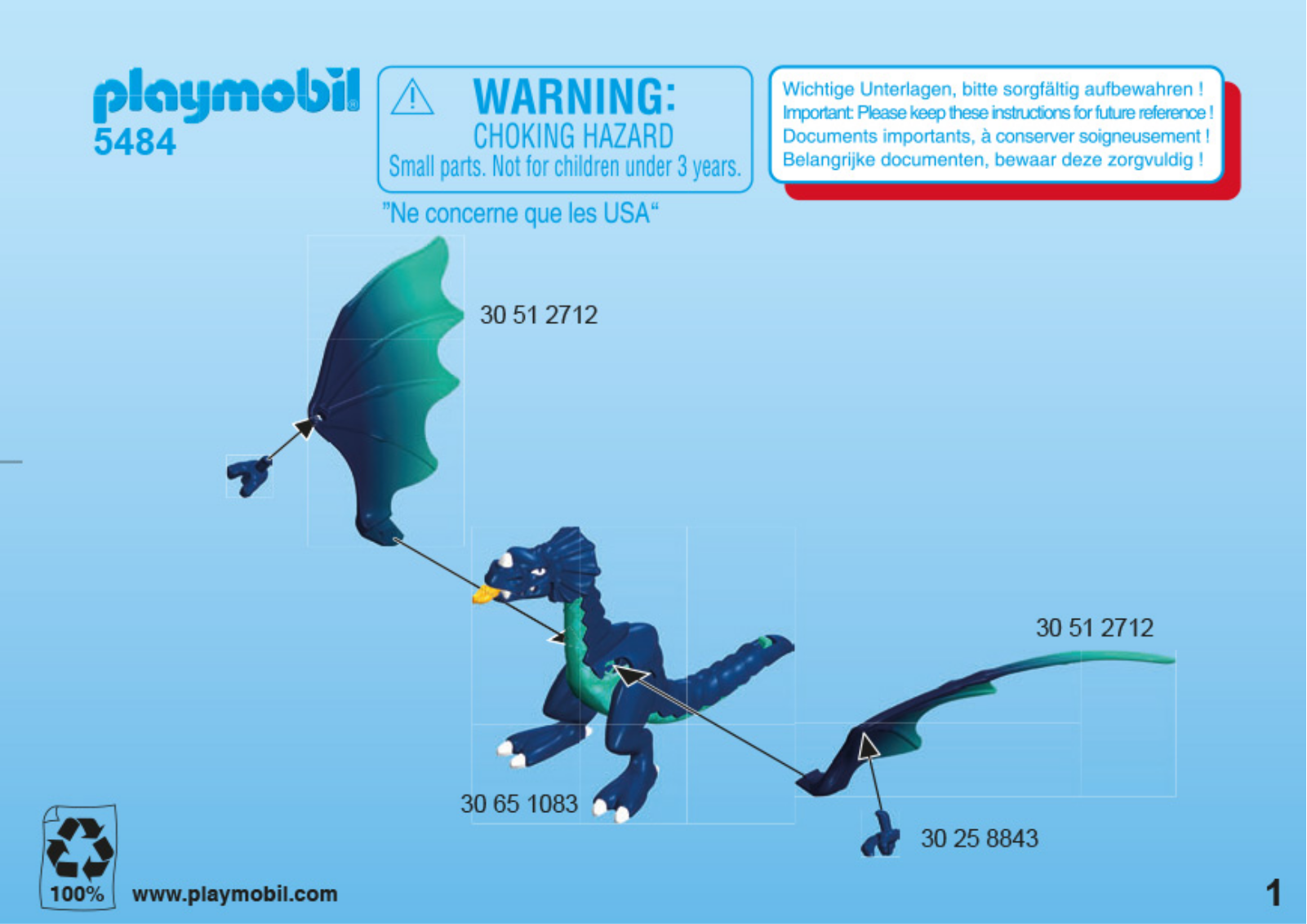 Playmobil 5484 Instructions