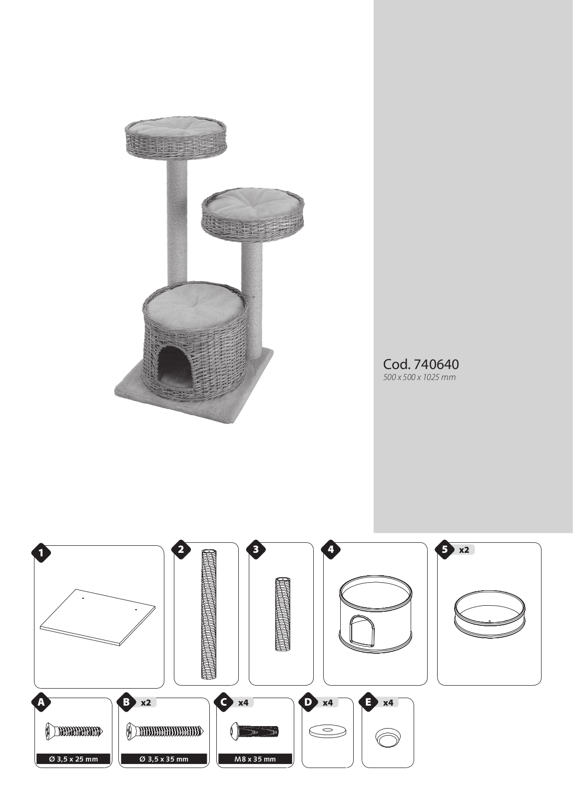 Ferplast Amir User Manual