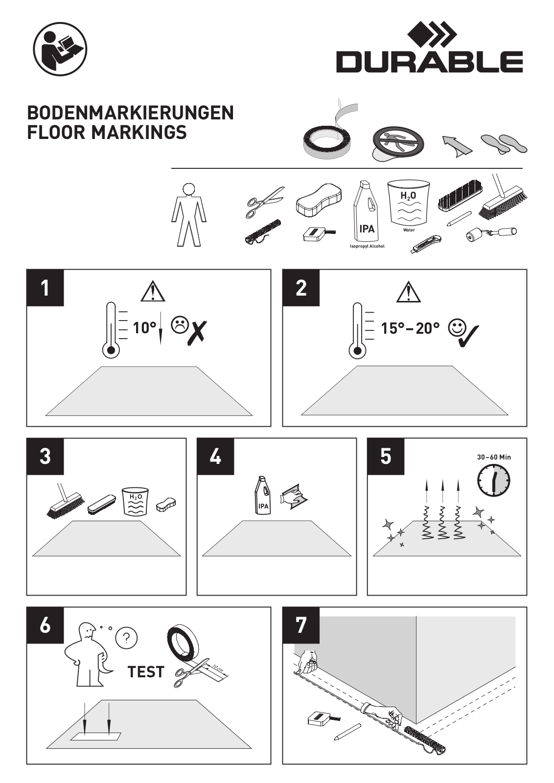 DURABLE DURABLE 104704 Instructions - ManualMachine.com