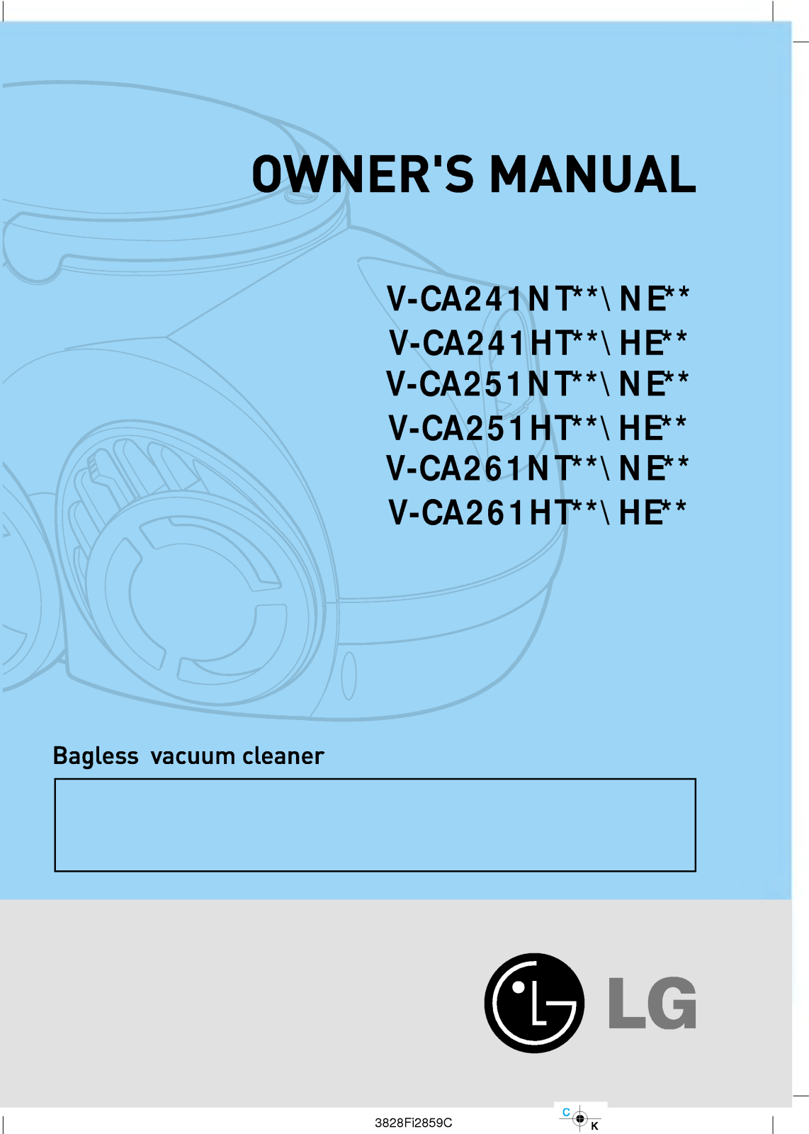 LG V-CA241NTV User Manual